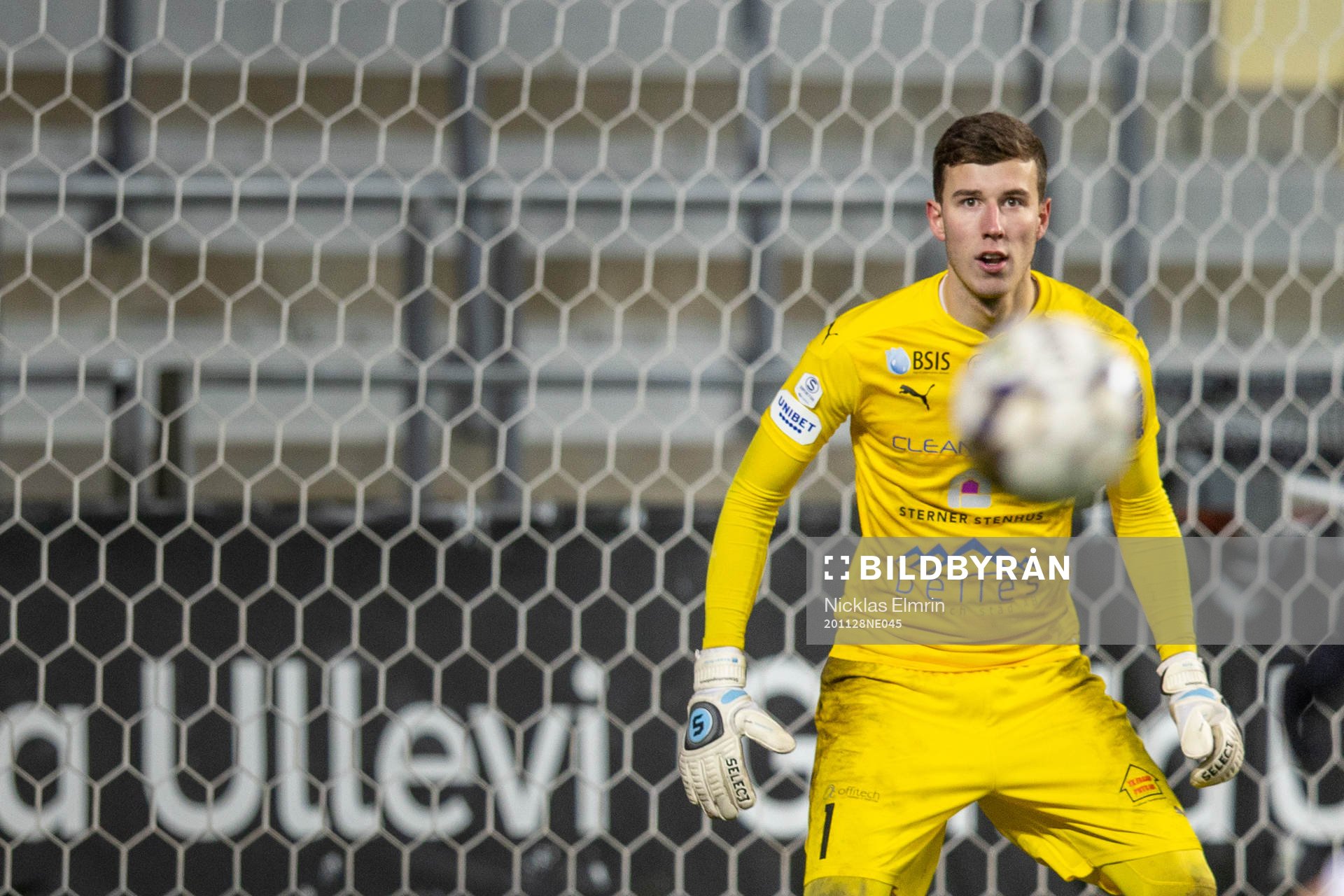 Akropolis målvakt Samuel Brolin
