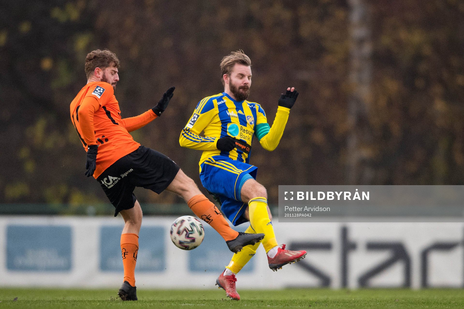 Torns Rebin Asaad och Eskilsminnes Mathias Unkuri