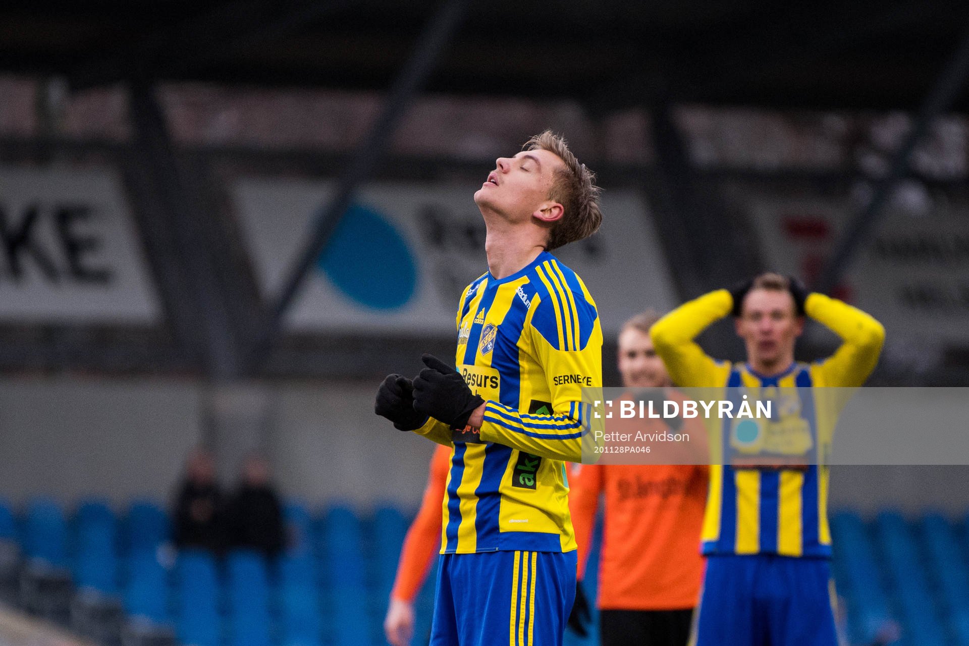 Eskilsminnes Dennis Olsson deppar