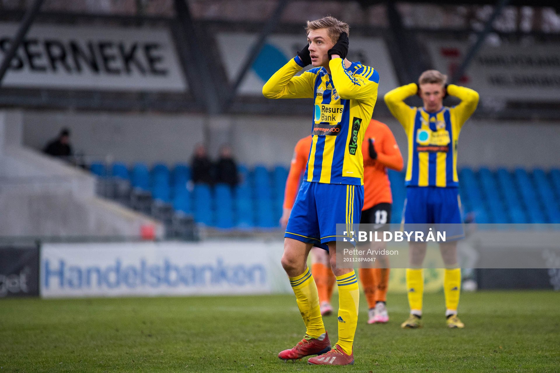 Eskilsminnes Dennis Olsson deppar