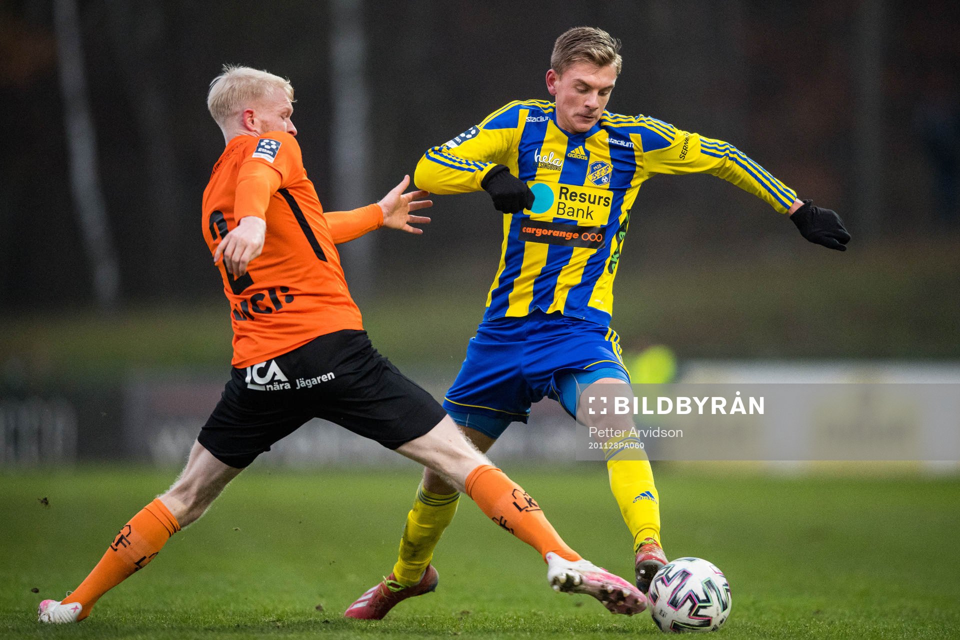 Torns Hugo Barsne och Eskilsminnes Dennis Olsson