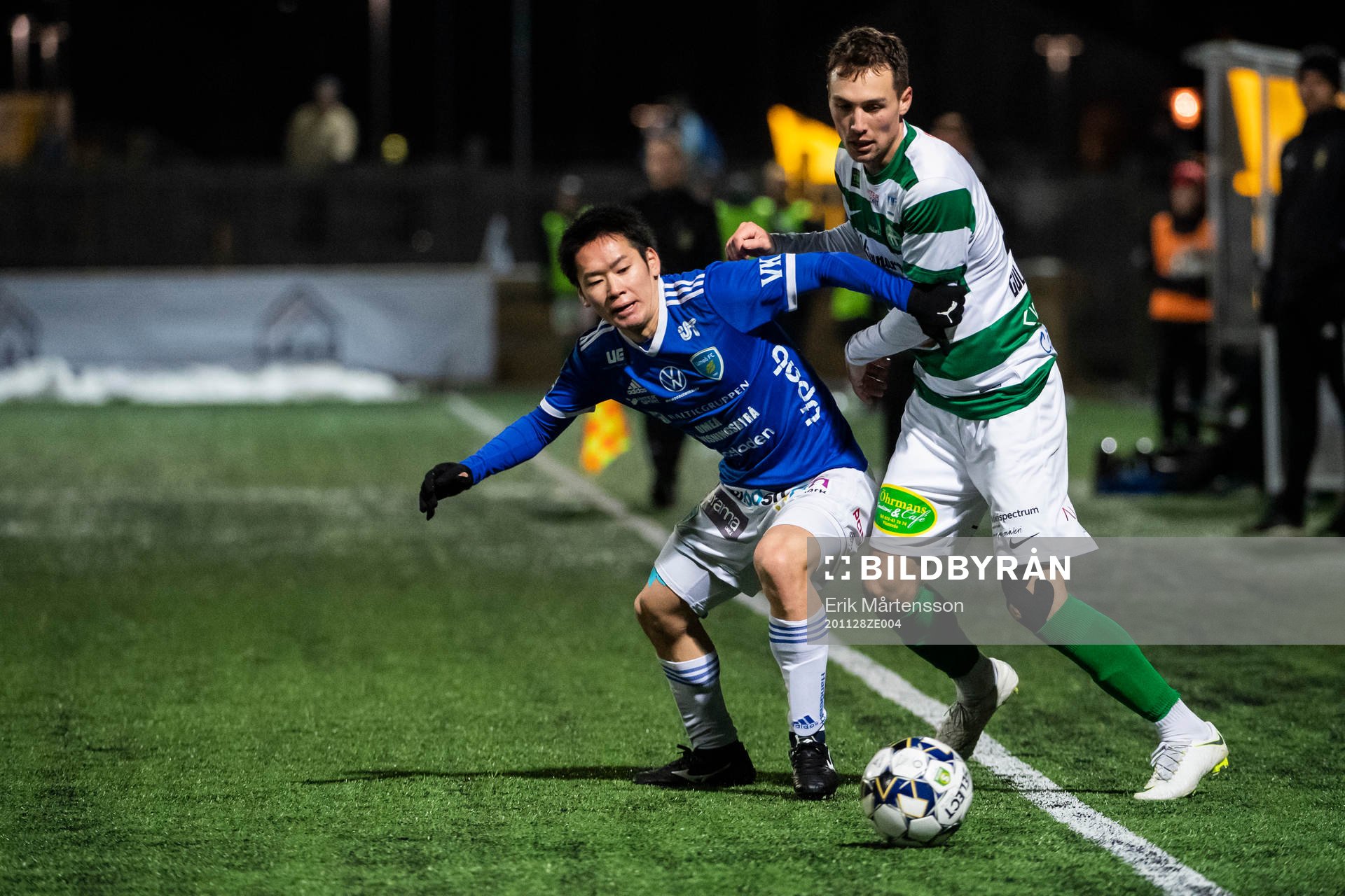 Umeås Soya Takahashi och Västerås Filip Tronet