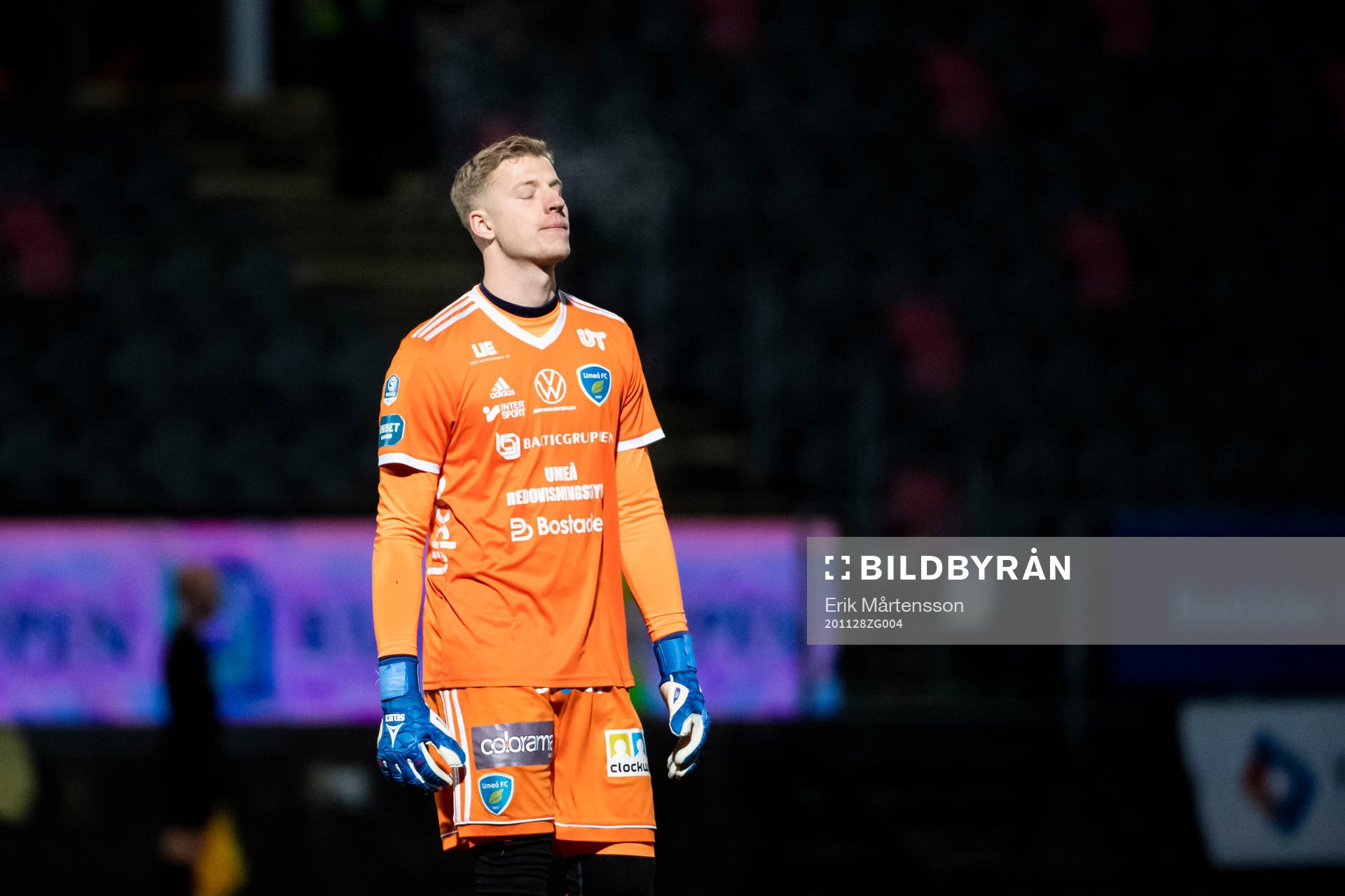 Umeås målvakt Viktor Frodig