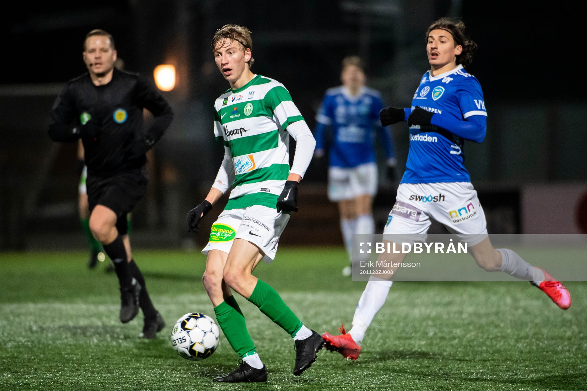 Västerås Albin Sporrong och Umeås Enis Ahmetovic