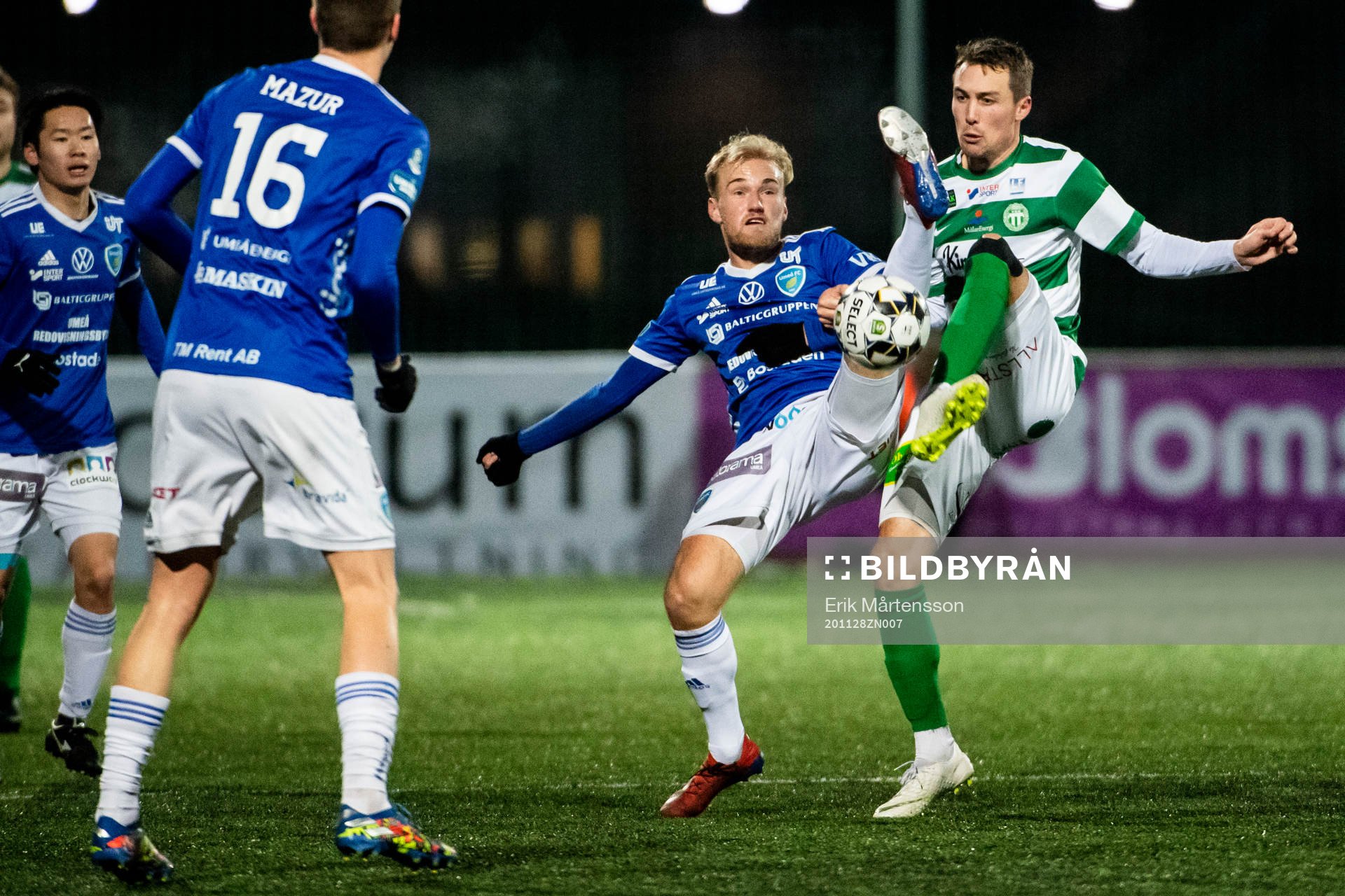 Umeås Jens Stigedahl och Västerås Filip Tronet