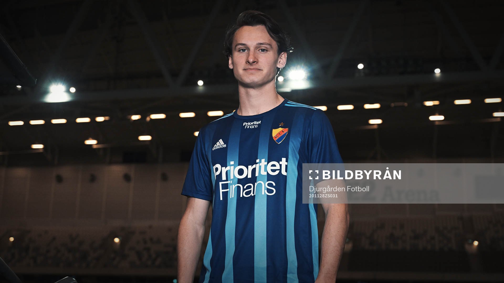 På denna handout-bild från Djurgårdens IF Fotboll
