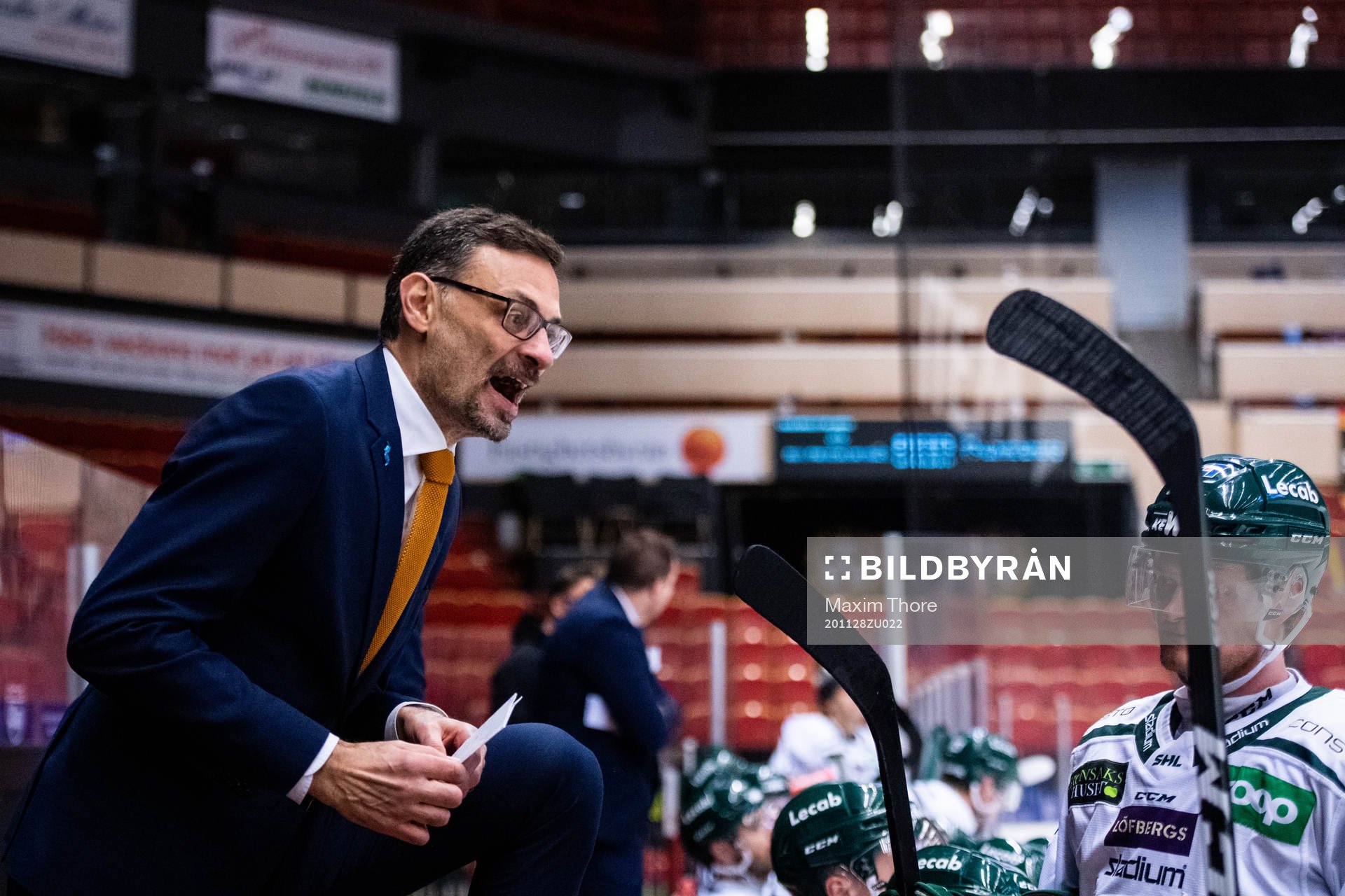 Färjestads assisterande tränare Peter Popovic