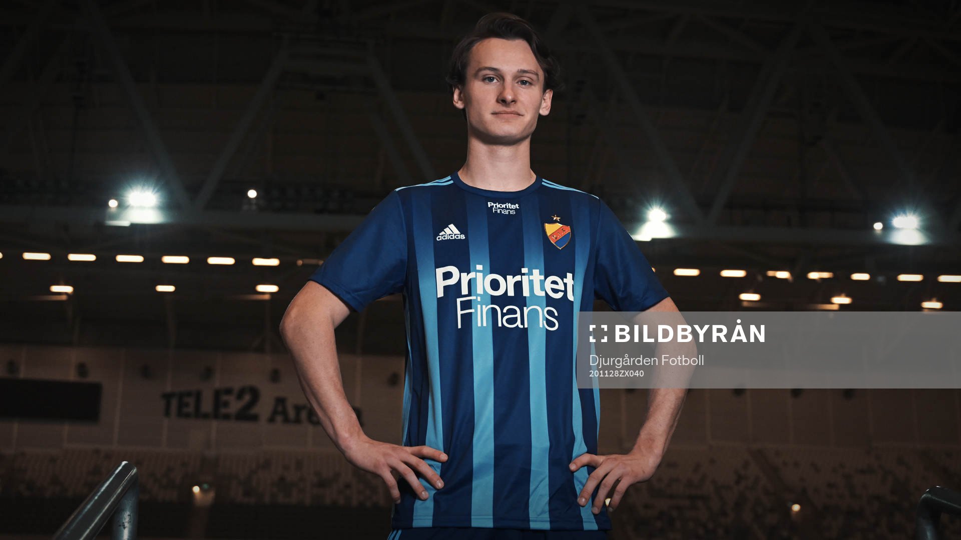 På denna handout-bild från Djurgårdens IF Fotboll