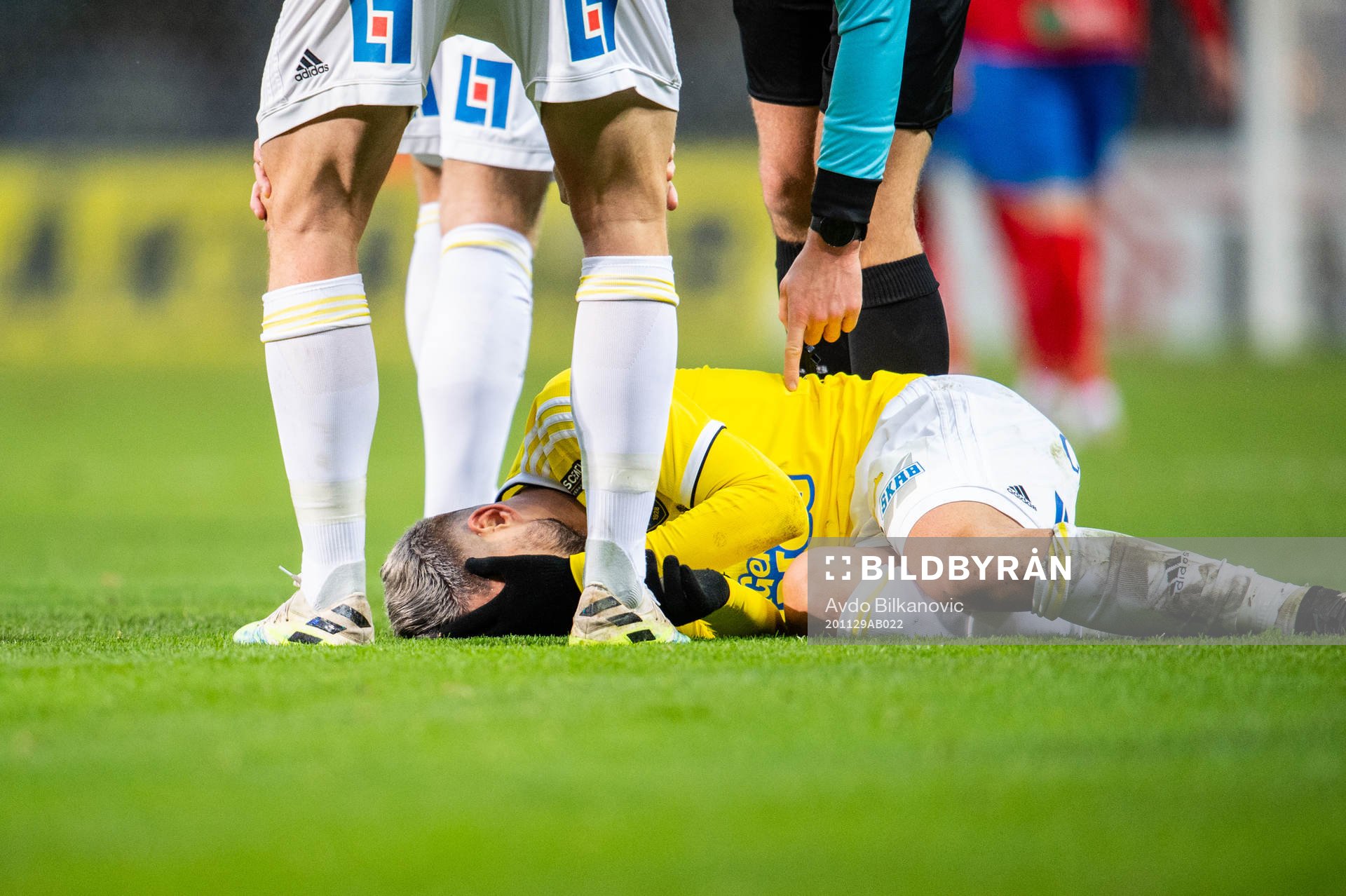 Falkenbergs Mahmut Özen har ont