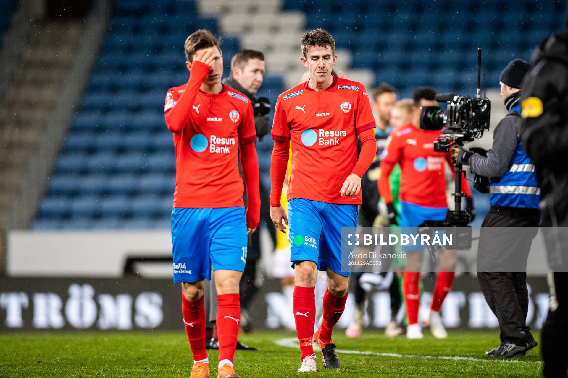 Helsingborgs Adam Eriksson deppar