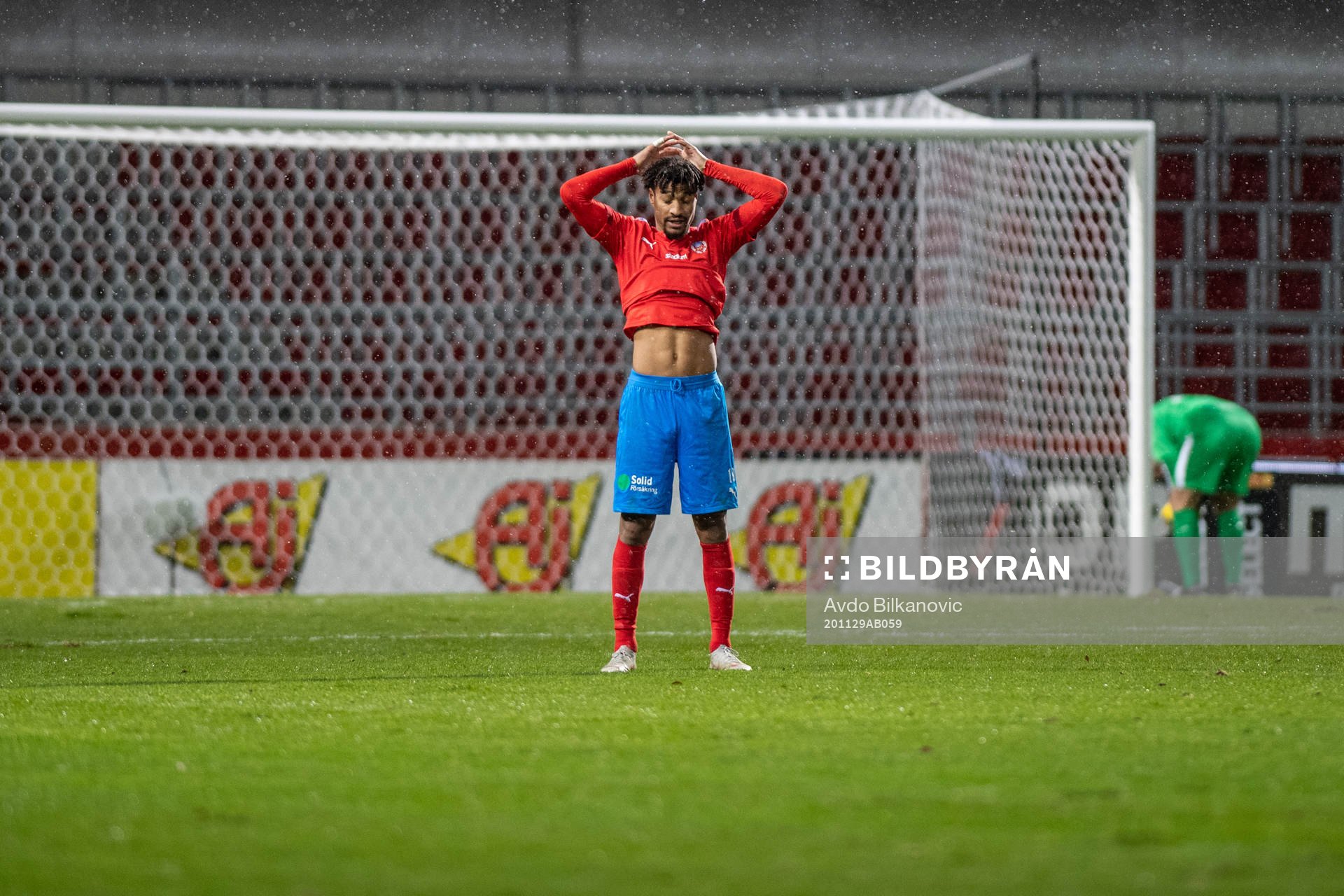 Helsingborgs Joseph Ceesay deppar