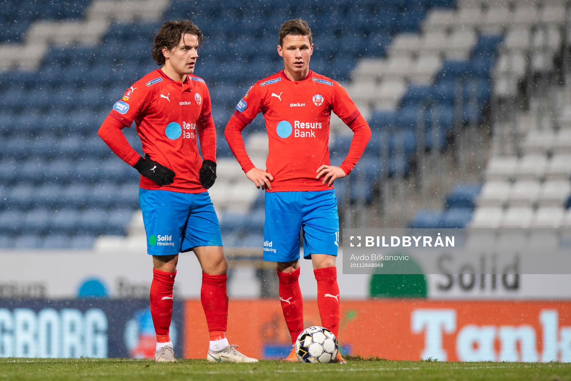 Helsingborgs Max Svensson och Brandur Hendriksson Olsen