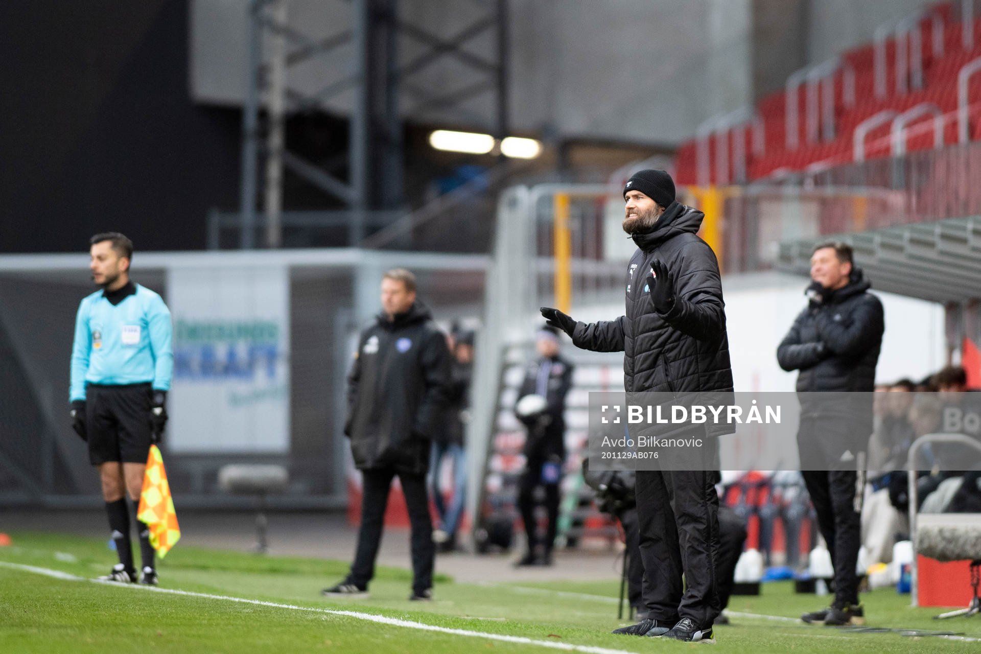 Helsingborgs tränare Olof Mellberg