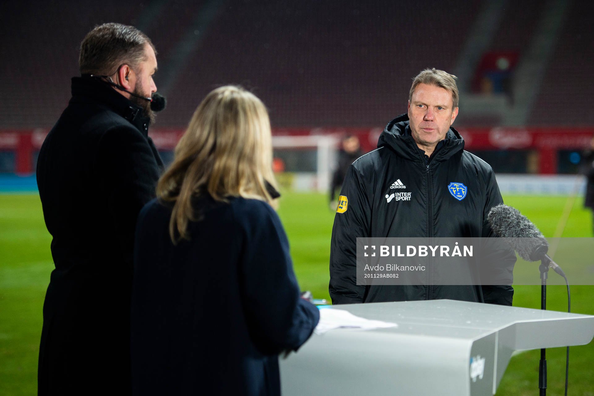 Falkenbergs tränare Hasse Eklund