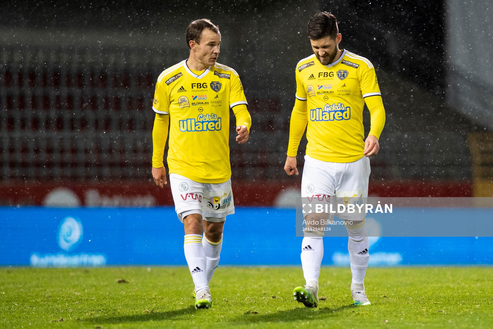 Falkenbergs Anton Wede och Tibor Brink Joza deppar