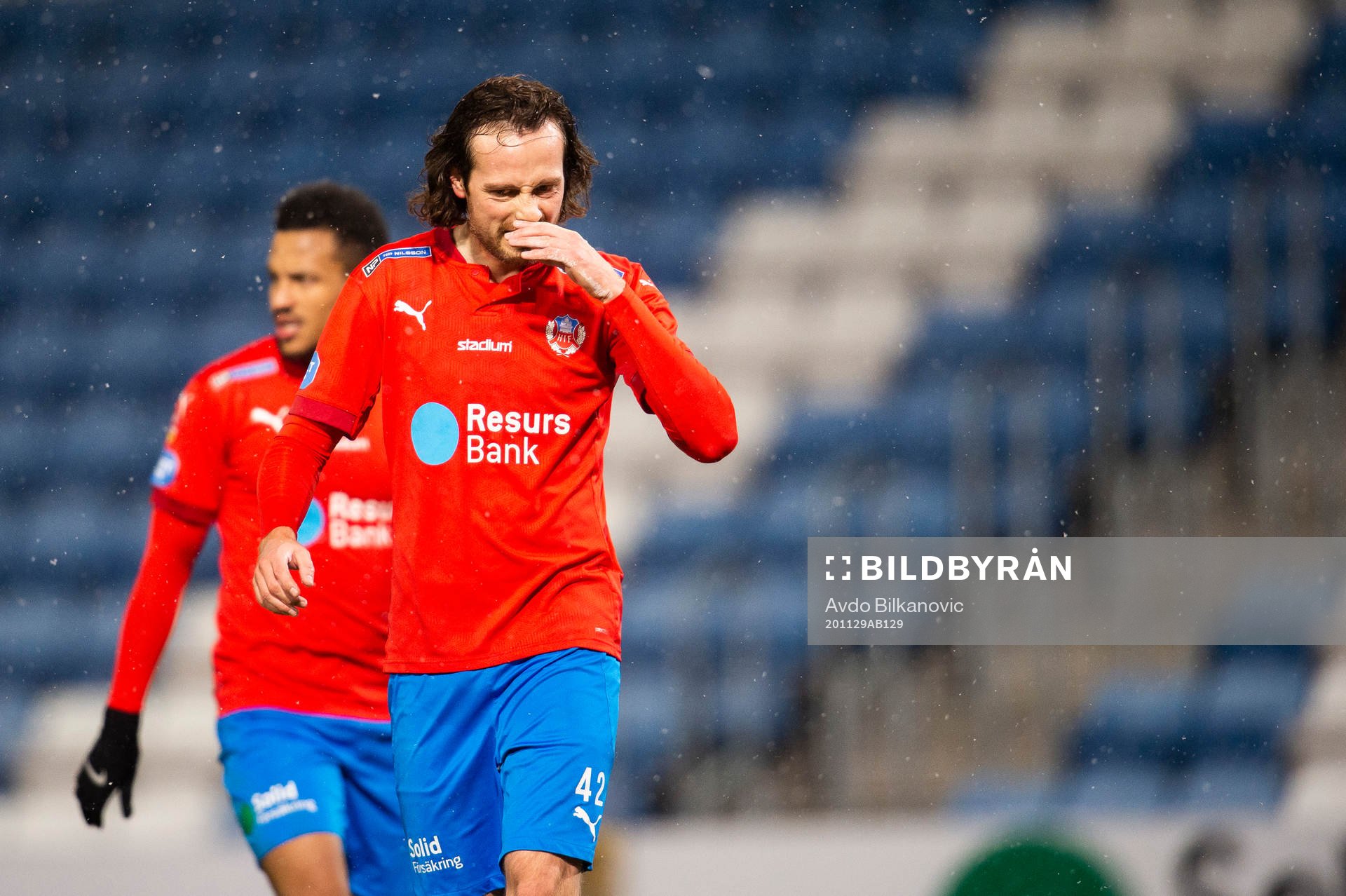 Helsingborgs Mikkel Diskerud deppar