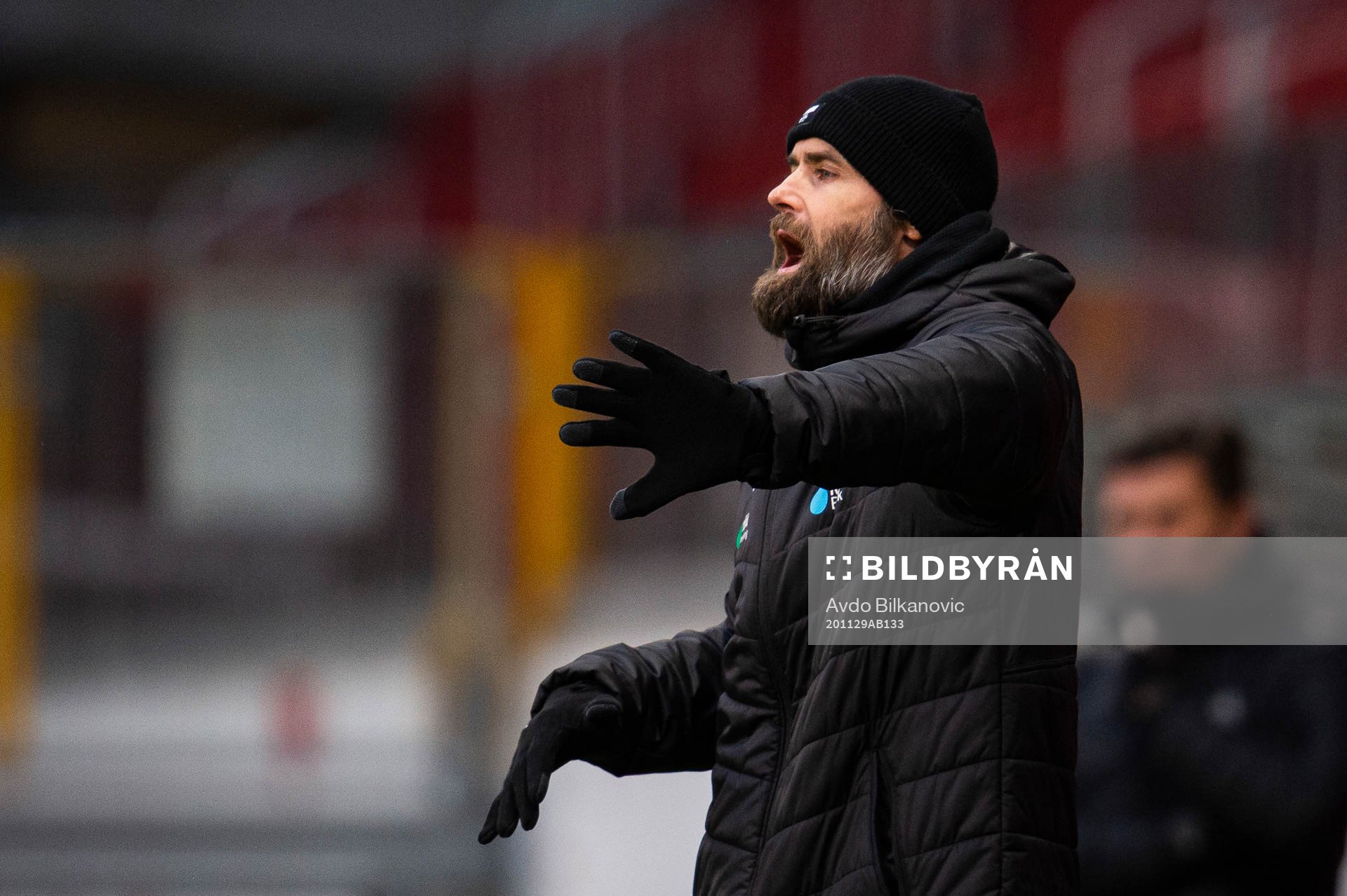 Helsingborgs tränare Olof Mellberg