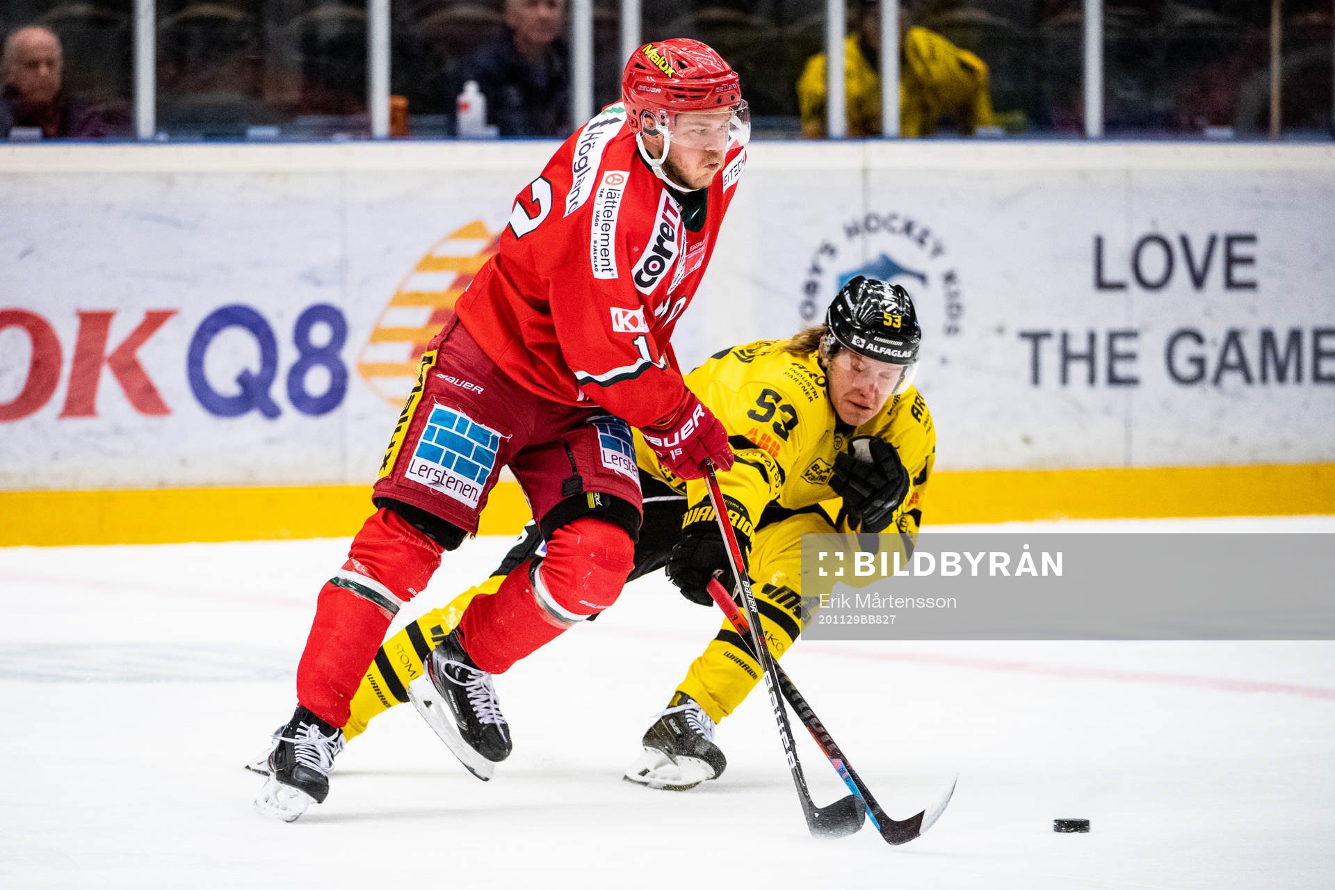 Modos Jesper Lindgren och Västerås Anthon Eriksson