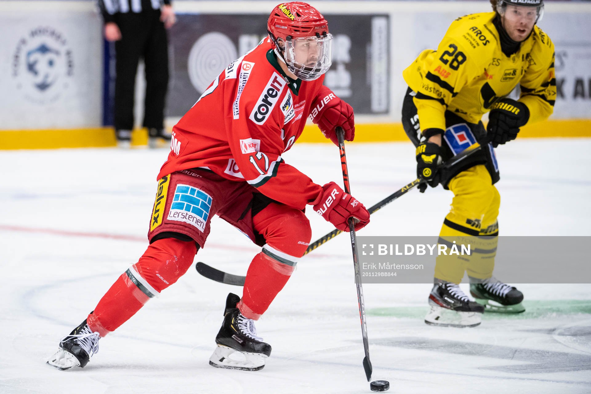 Modos Magnus Häggström och Västerås Lukas Zetterberg