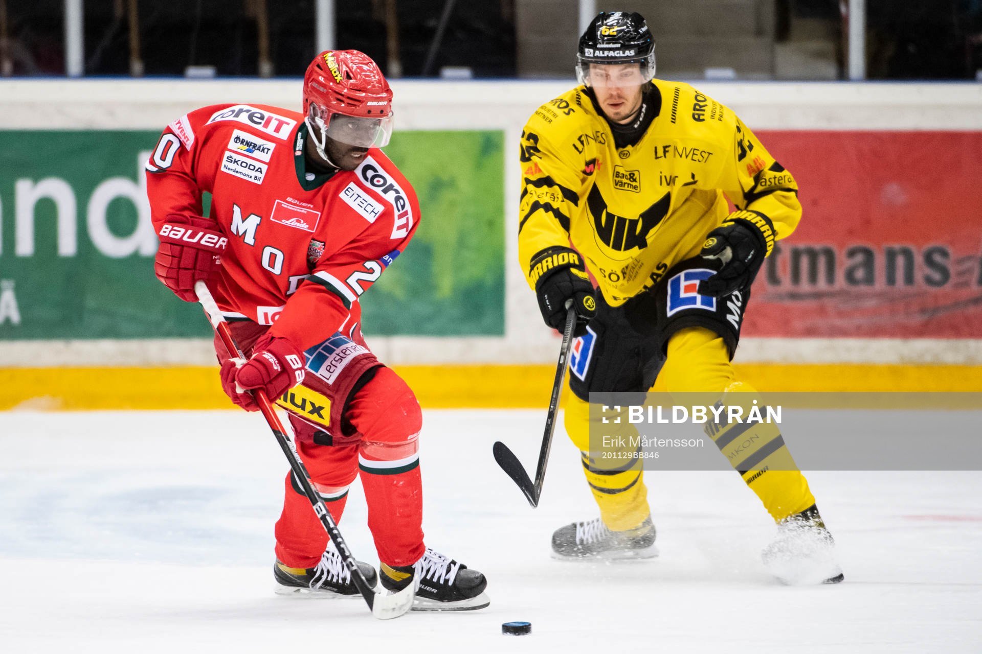 Modos Edwin Hedberg och Västerås Simon Åkerström