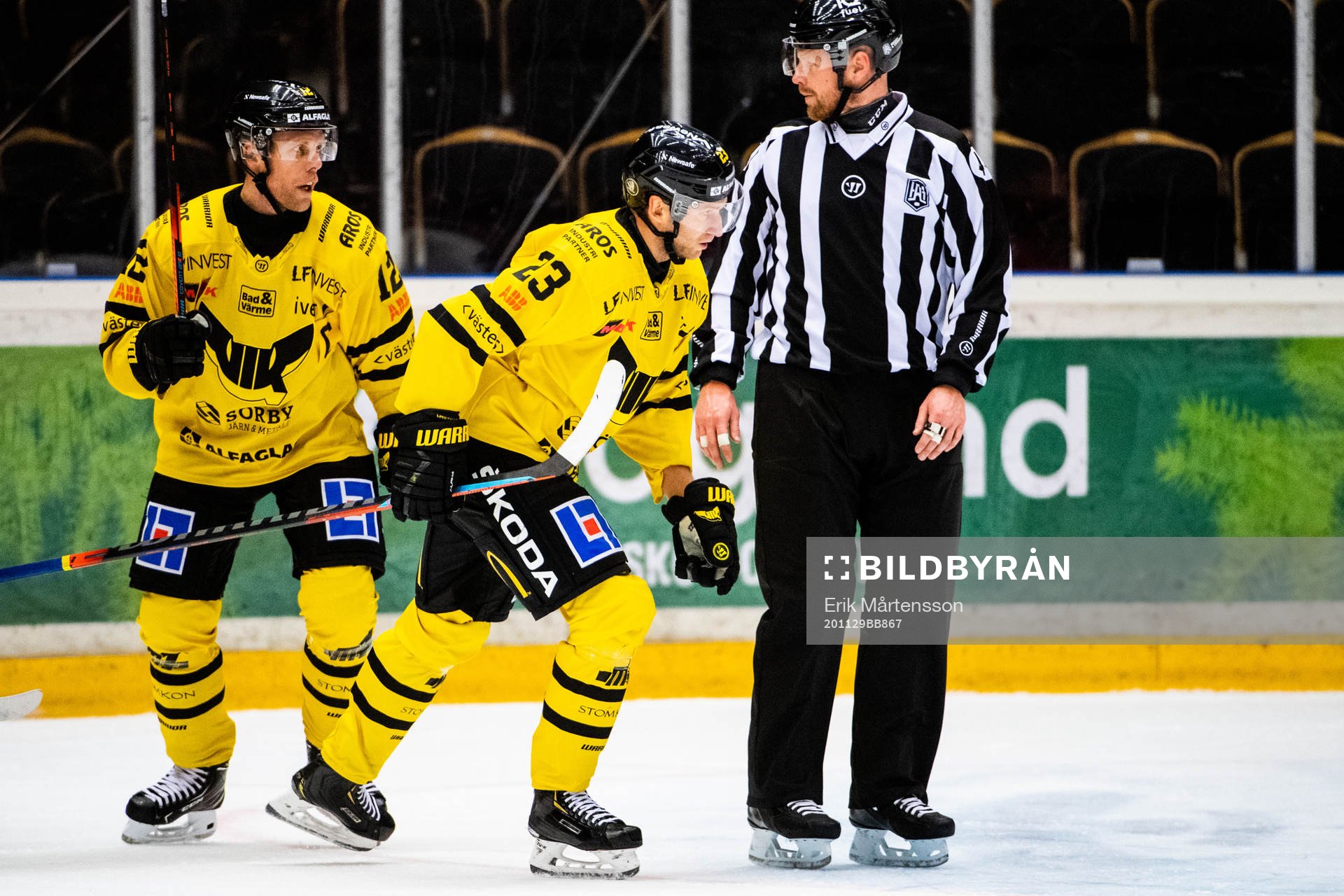 Västerås Fredrik Johansson och Alexander Younan jublar