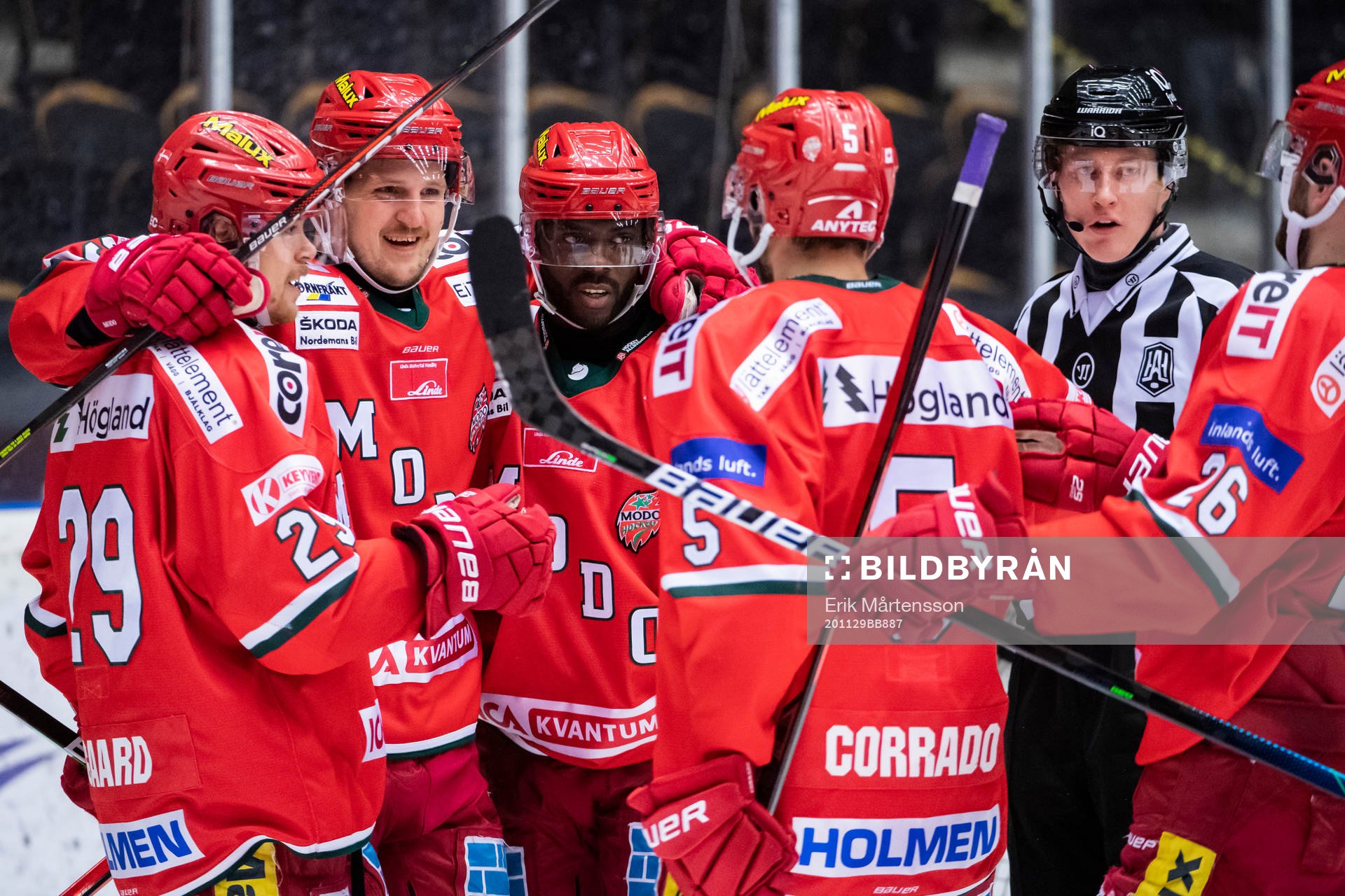 Modos Mikkel Aagaard, Patrik Karlkvist och Edwin Hedberg