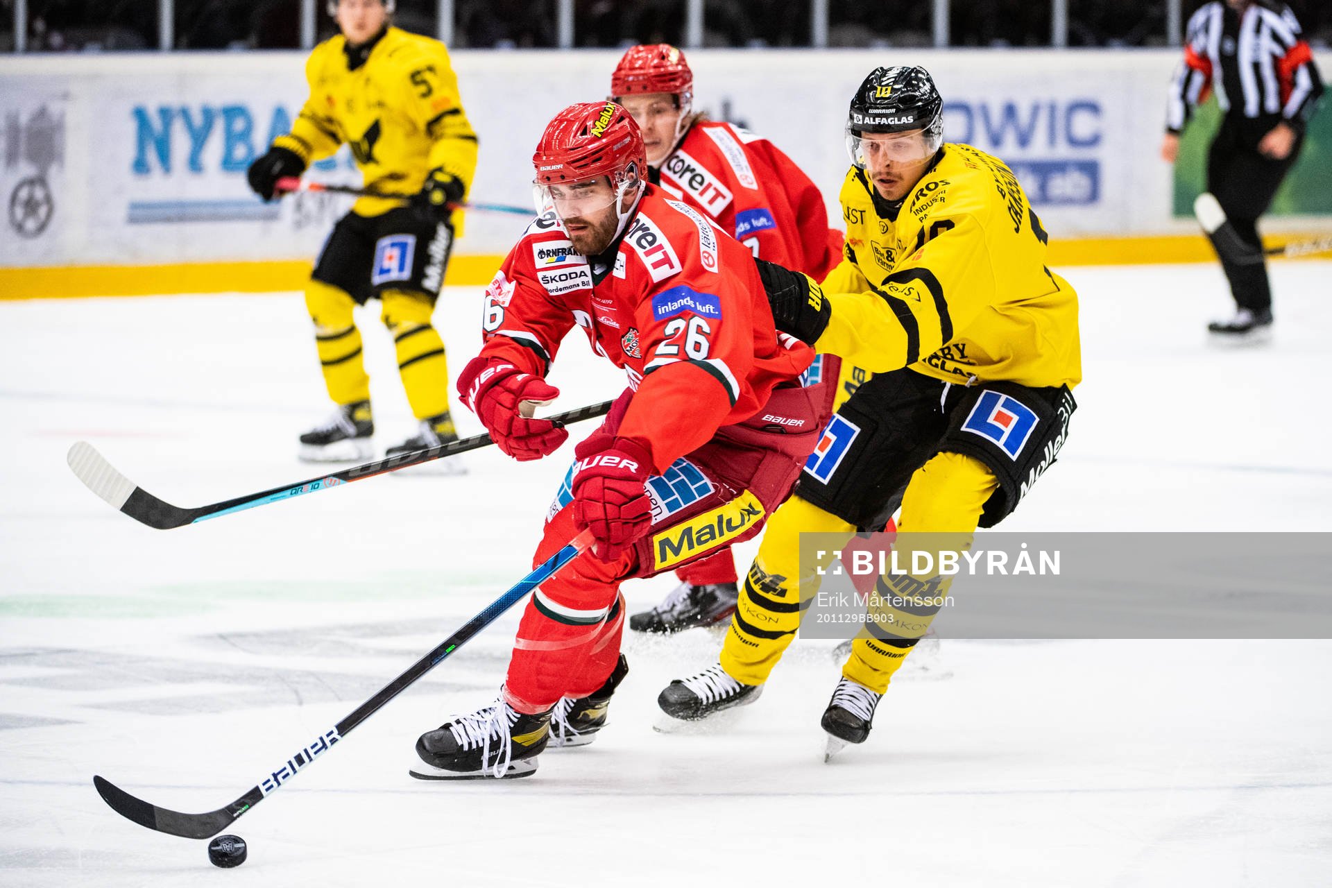 Modos Martin Kaut och Västerås Jimmie Jansson Lorek
