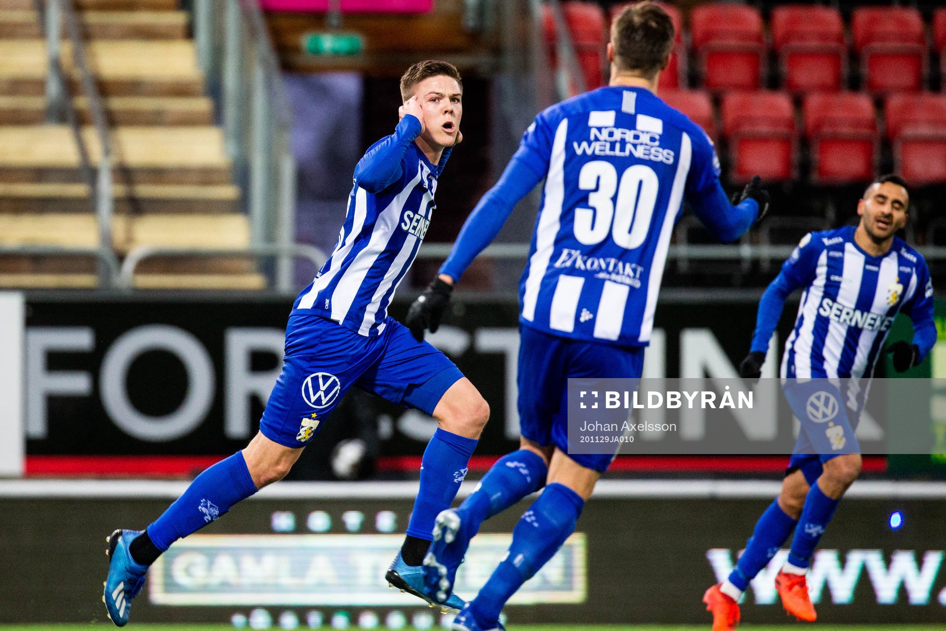 IFK Göteborg Emil Holm jublar