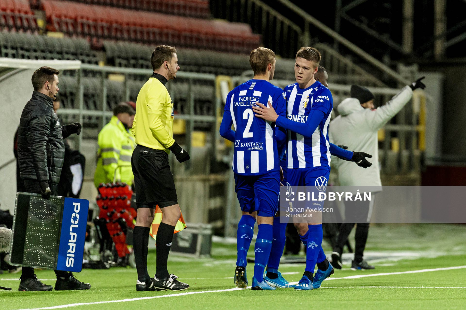 IFK Göteborgs Emil Holm byts ut