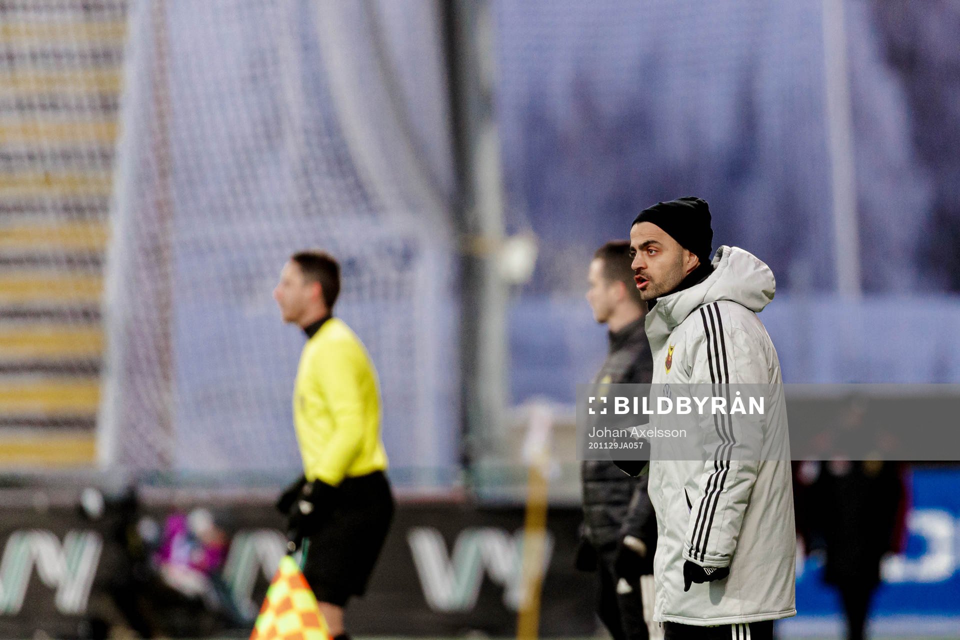 Östersunds assisterande tränare Amir Azrafshan