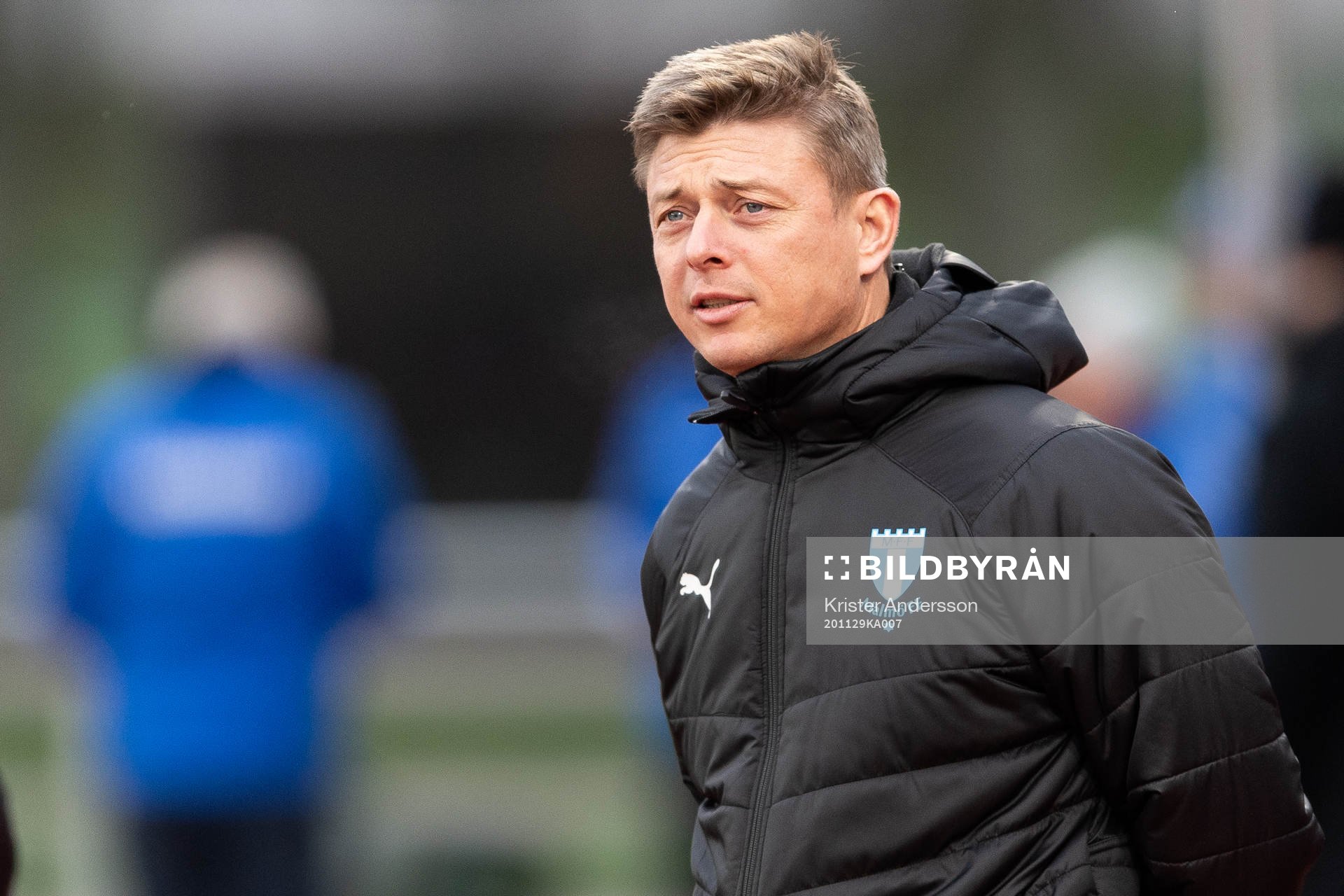Malmö FFs huvudtränare Jon Dahl Tomasson  före