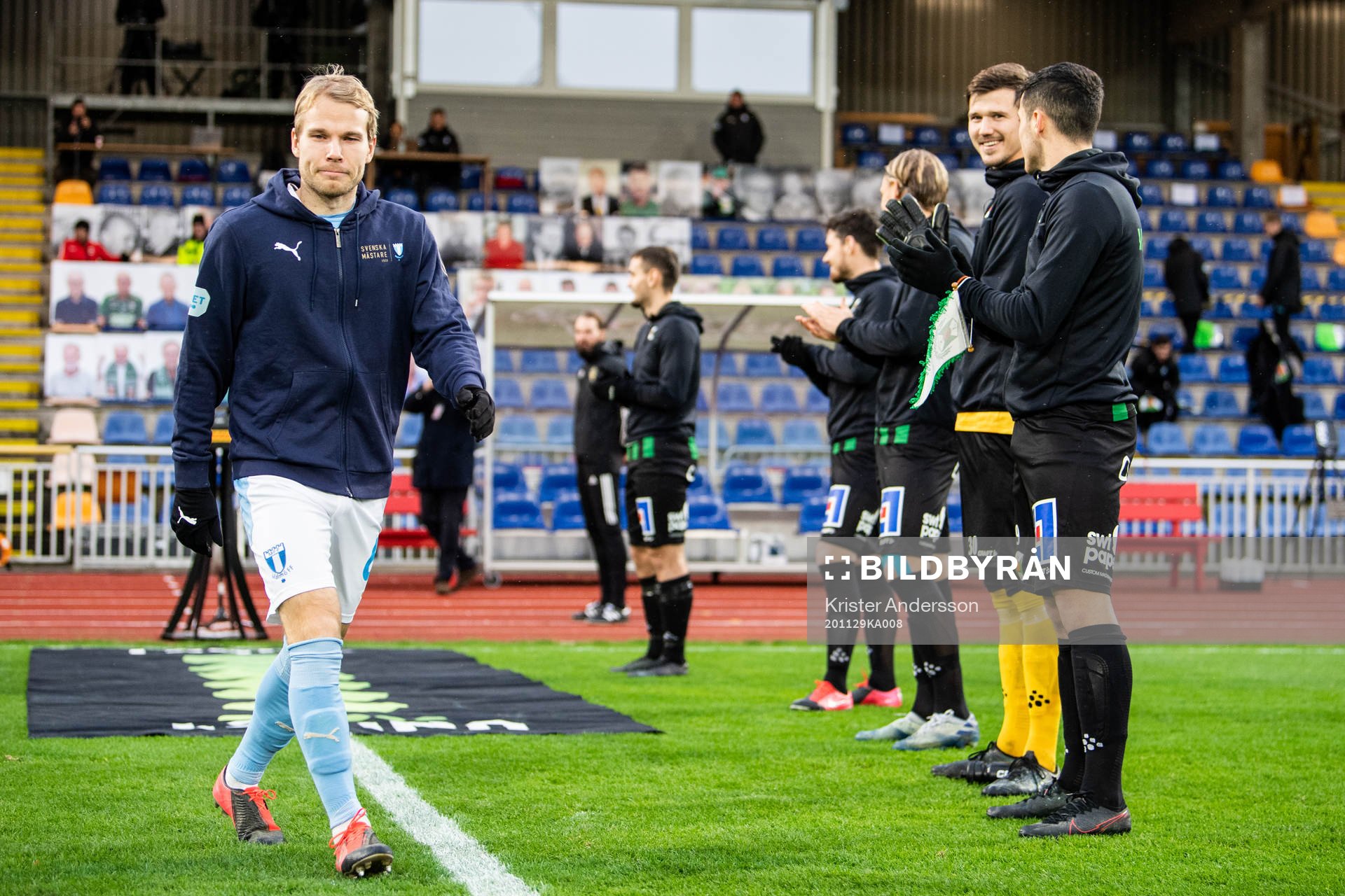 Malmö FFs Oscar Lewicki gör entré