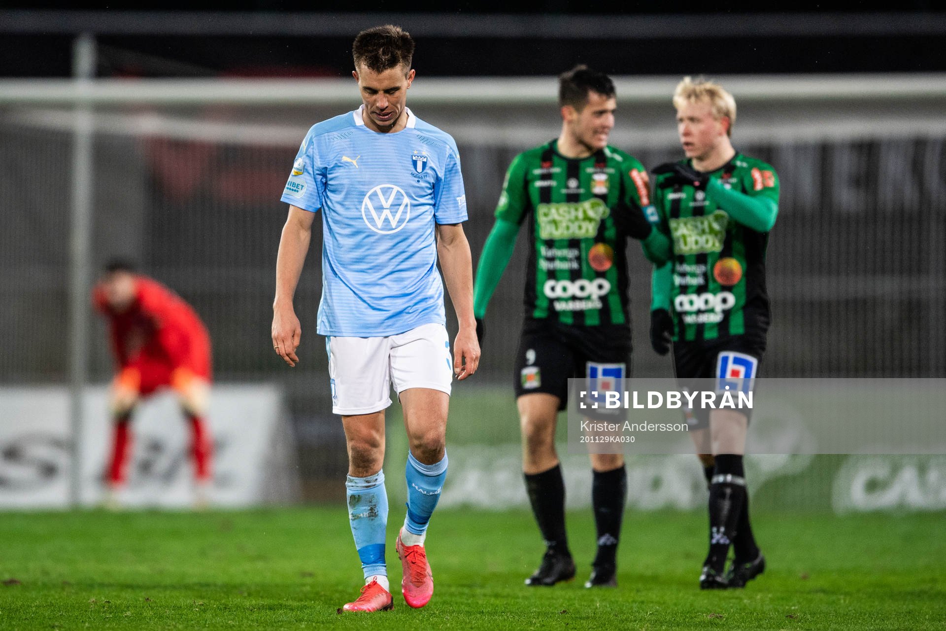 Malmö FFs Jonas Knudsen deppar