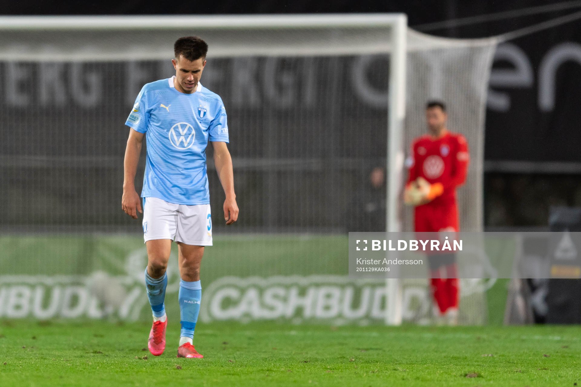 Malmö FFs Jonas Knudsen deppar