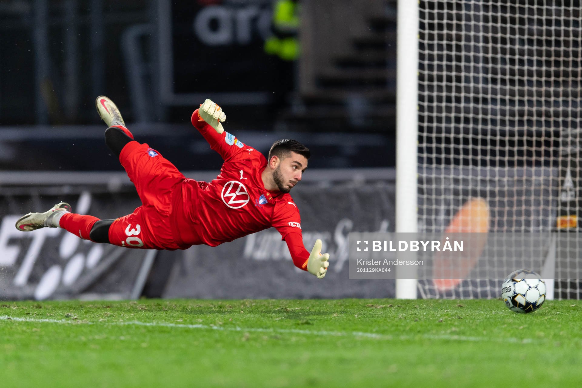 Malmö FFs målvakt Marko Johansson