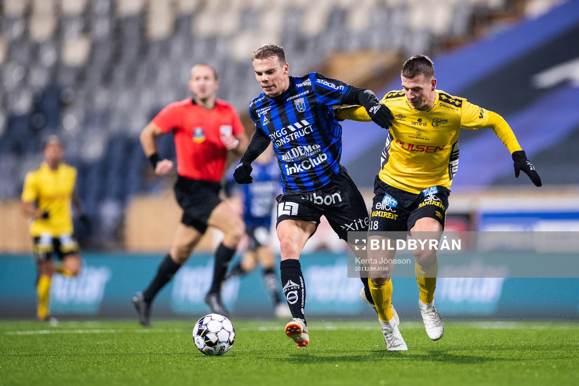 Sirius Elias Andersson och Elfsborgs Simon Olsson