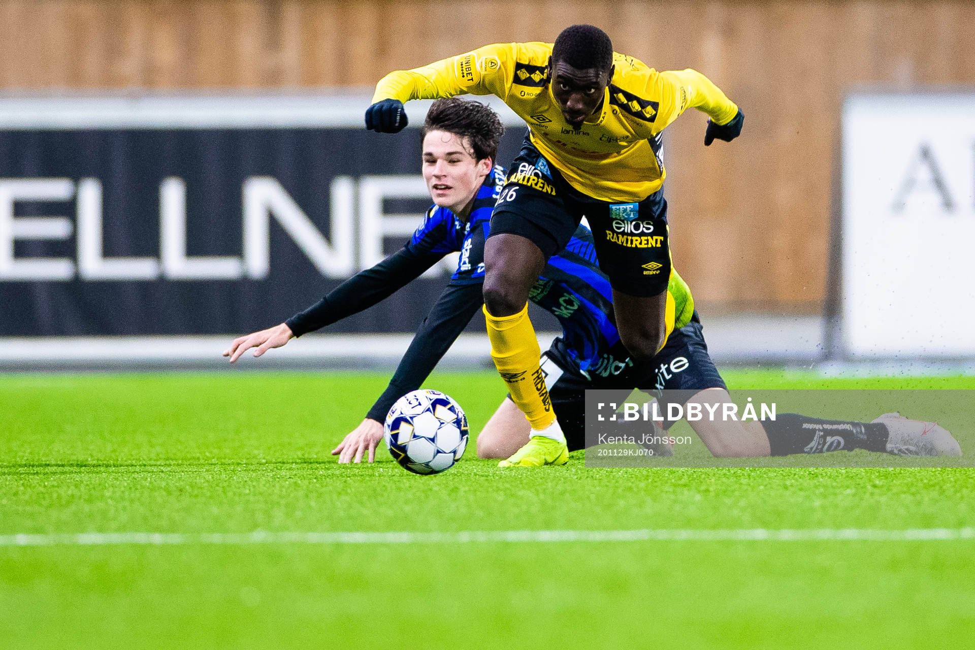 Elfsborgs Marokhy Ndione och Sirius Jamie Roche