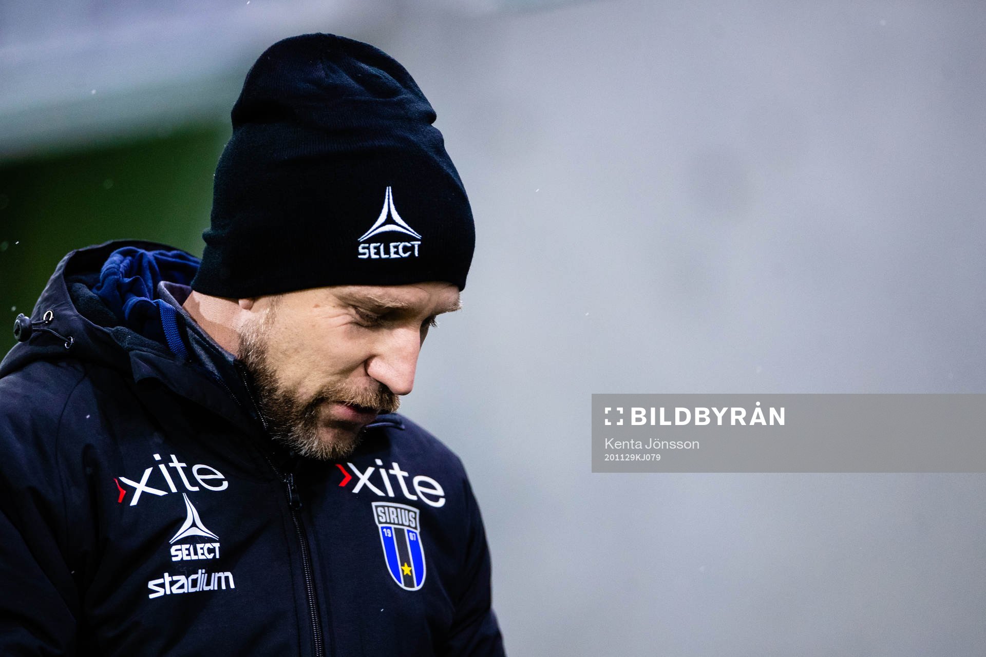 Sirius tränare Henrik Rydström deppar
