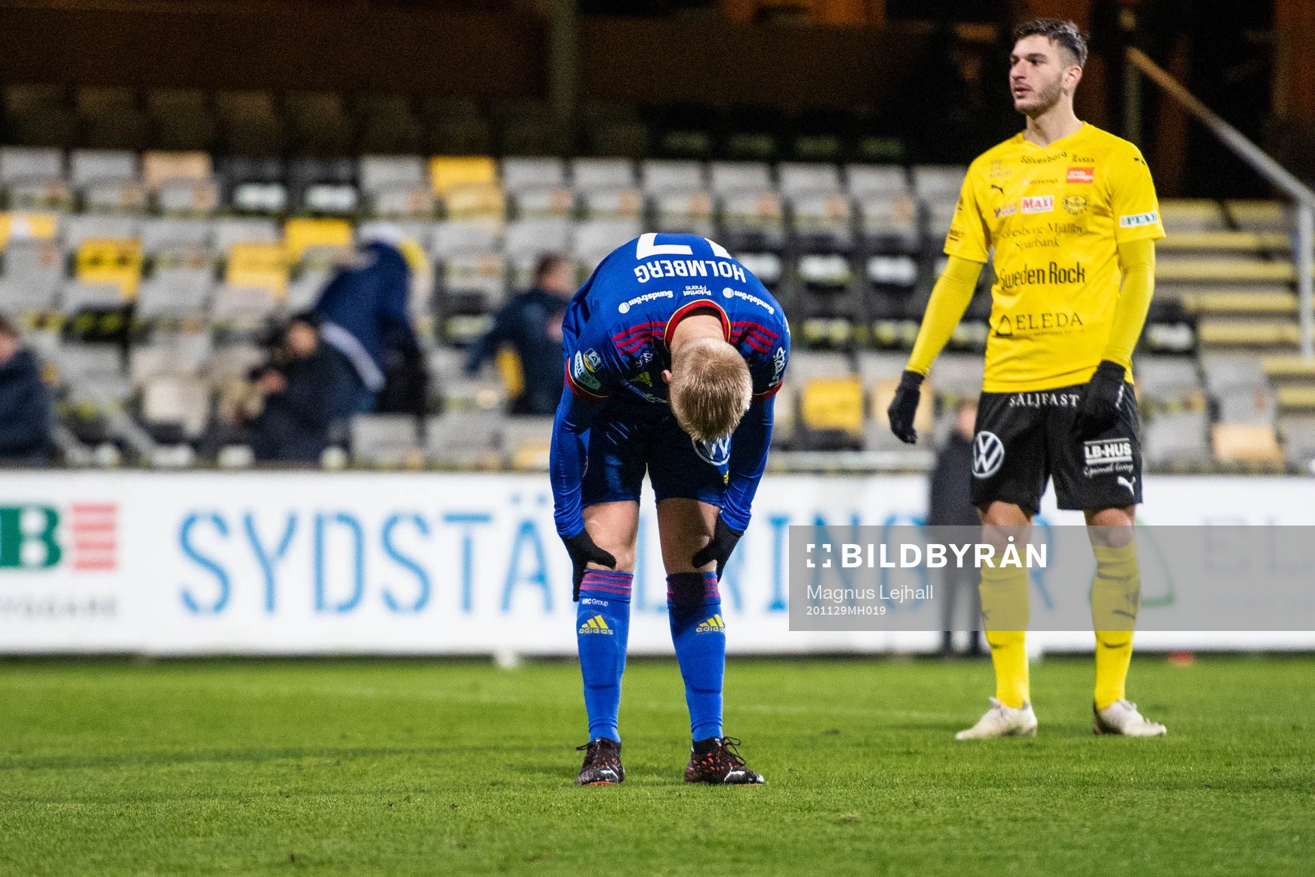 Djurgårdens Kalle Holmberg deppar