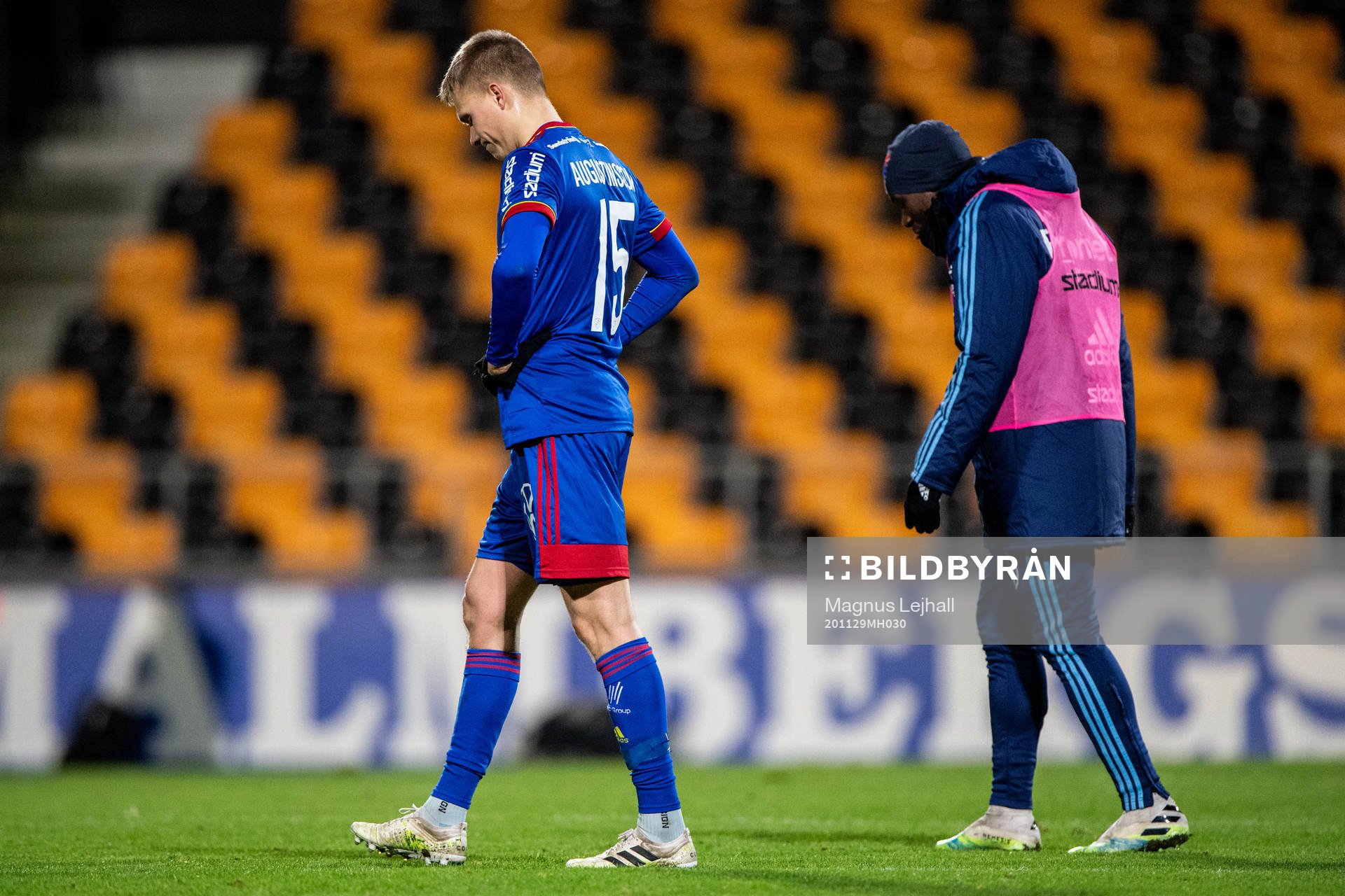 Djurgårdens Jonathan Augustinsson deppar