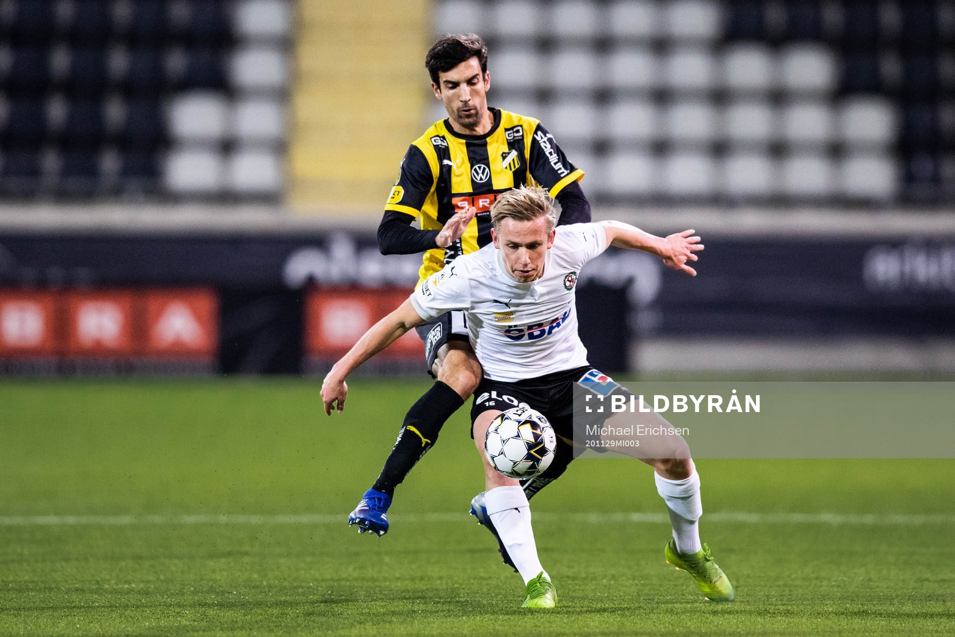 Häckens Nikola Gulan och Örebros Yaser Kasım