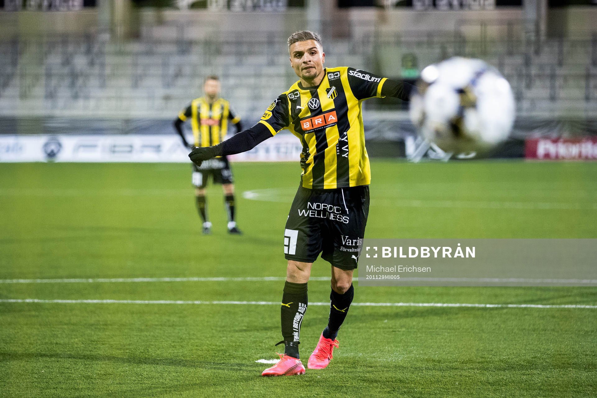 Häckens Ahmed Yasin missar en straffspark