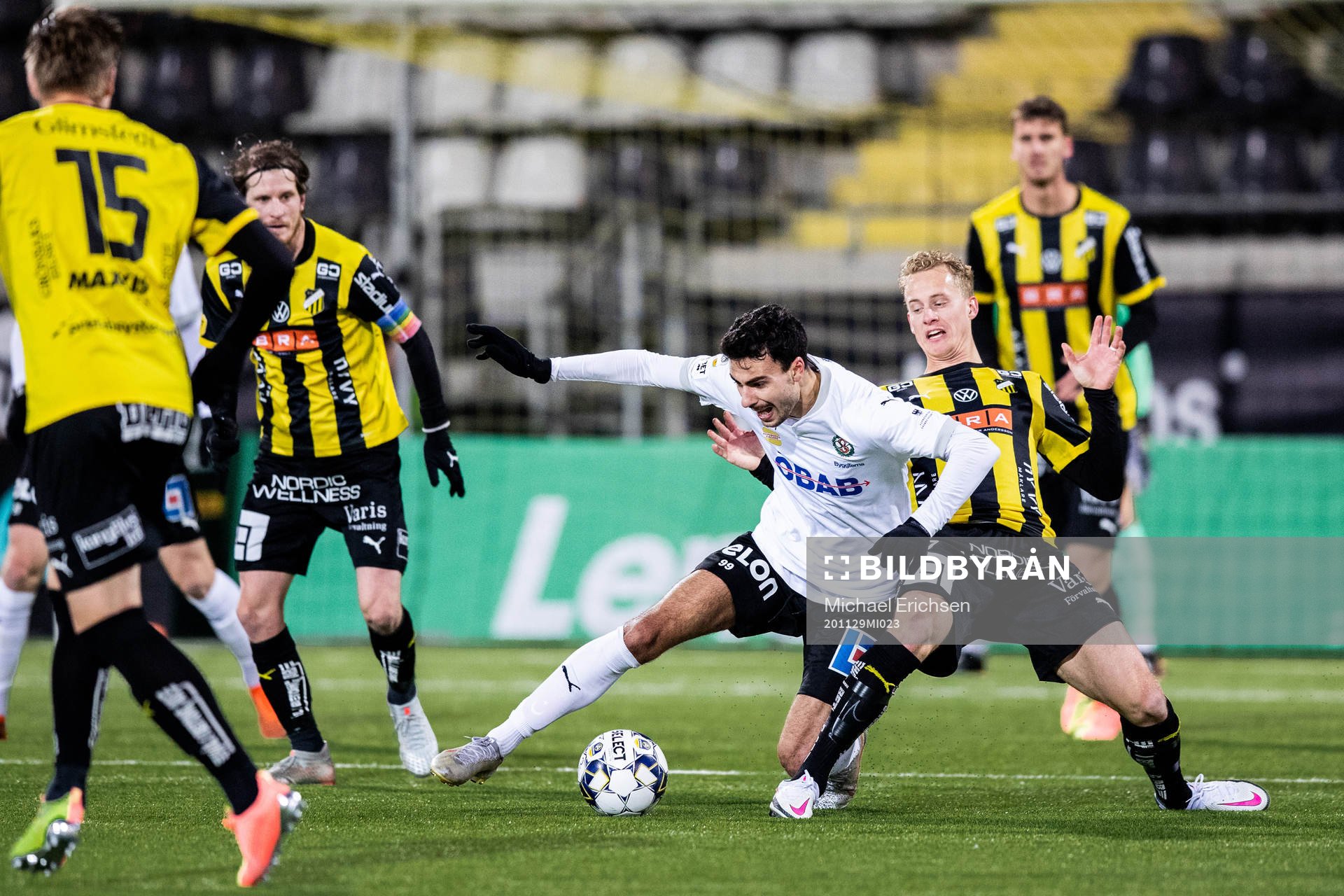 Örebros Deniz Hümmet och Häckens Gustav Berggren