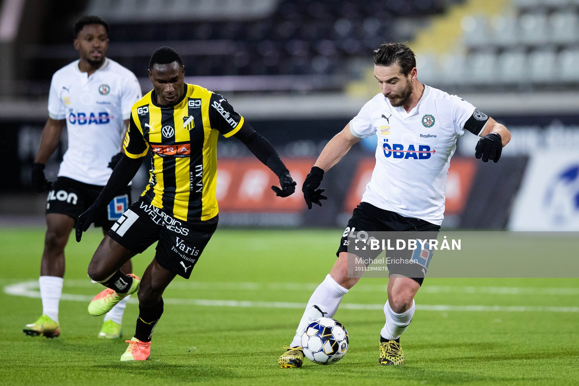 Häckens Godswill Ekpolo och Örebros Nordin Gerzic