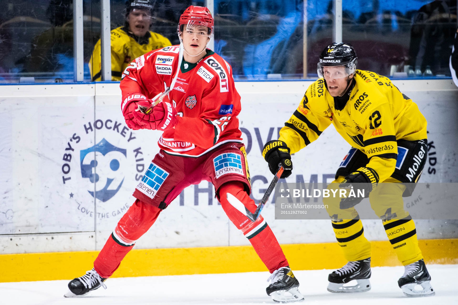 Modos William Wallinder och Västerås Fredrik Johansson