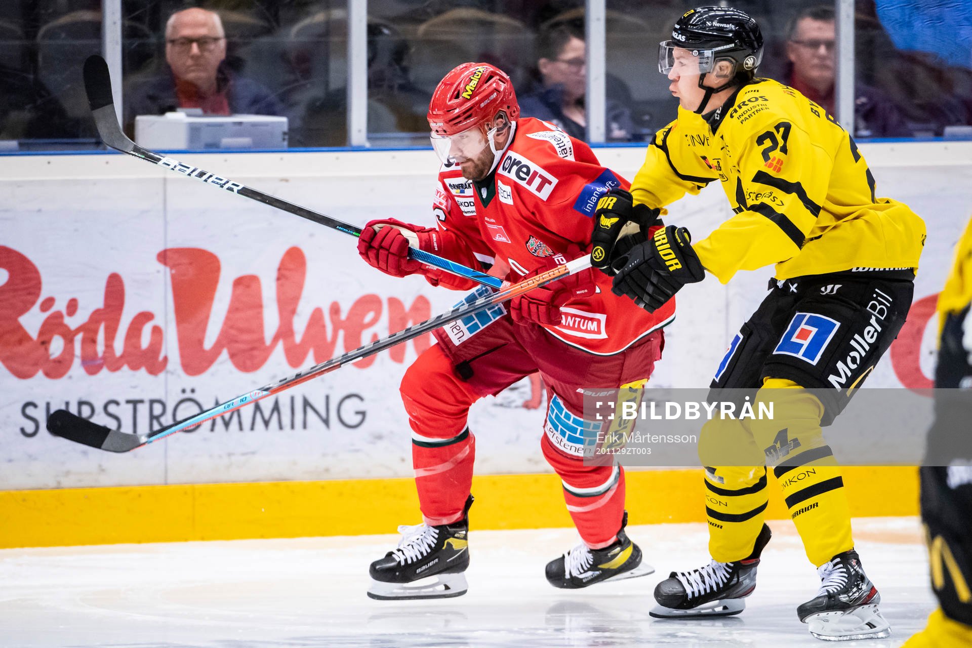 Modos Martin Kaut och Västerås Sebastian Benker