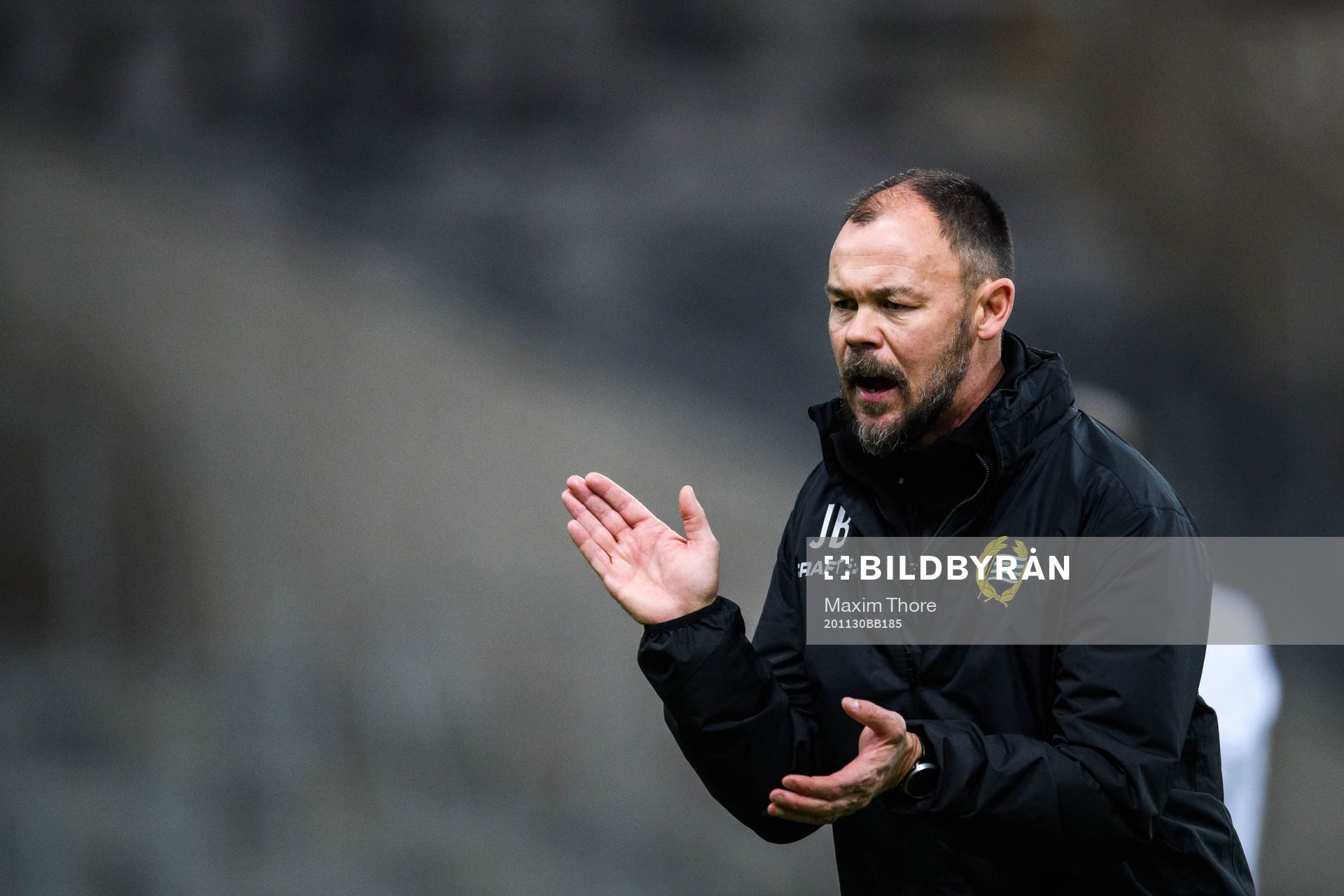Hammarbys assisterande tränare Joachim Björklund