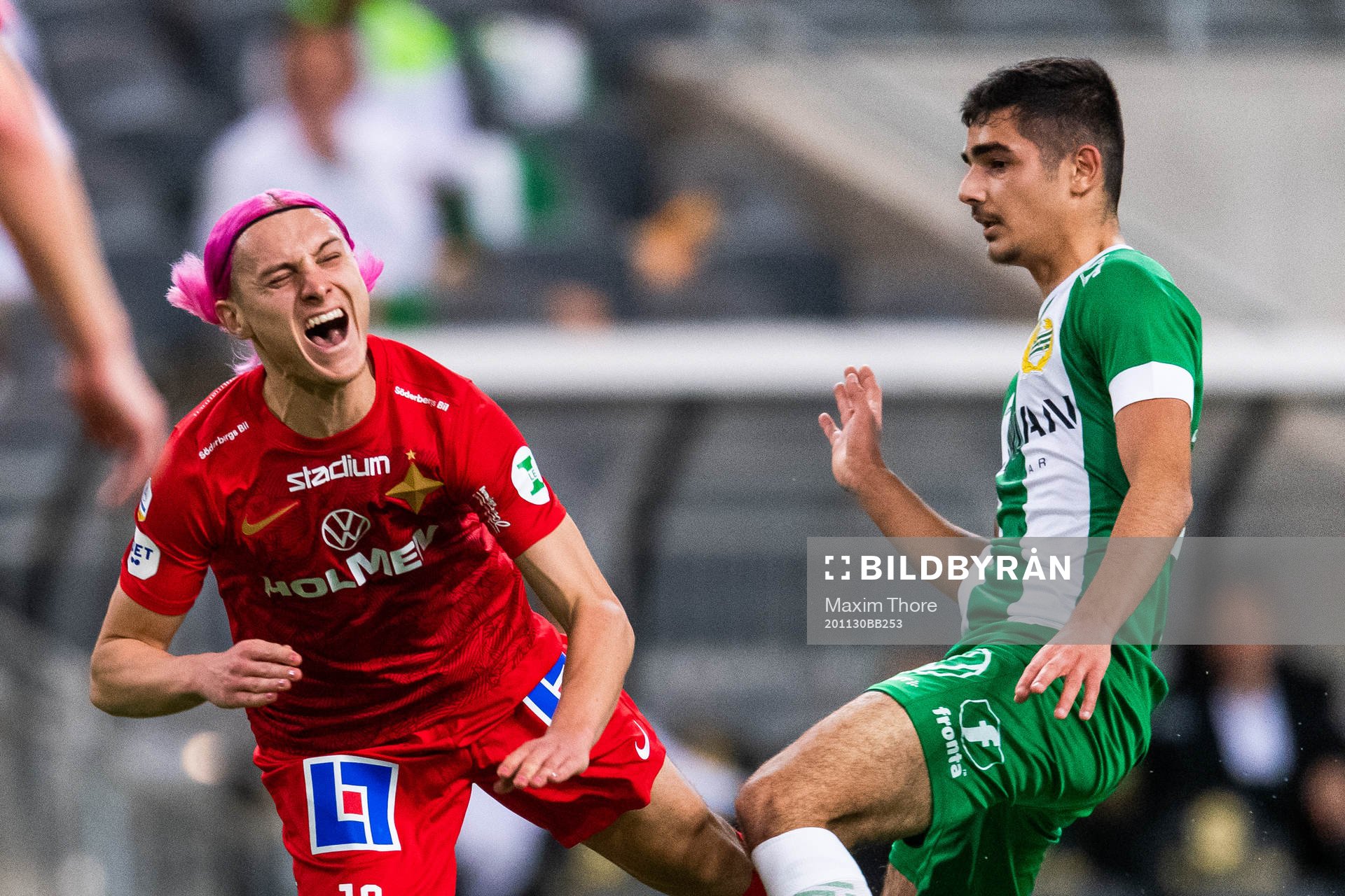 IFK Norrköpings Jonathan Levi och Hammarbys Aimar Sher