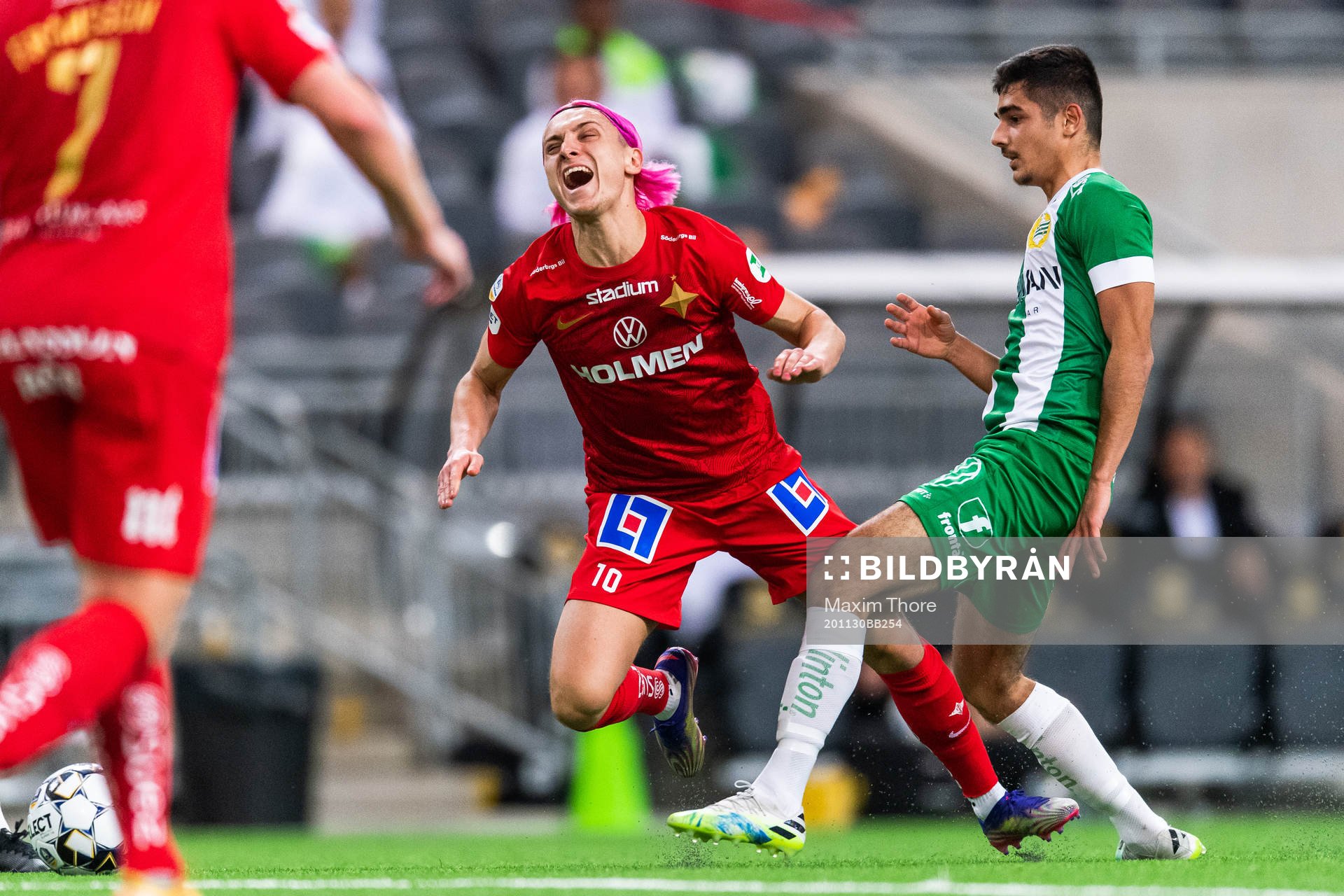 IFK Norrköpings Jonathan Levi och Hammarbys Aimar Sher