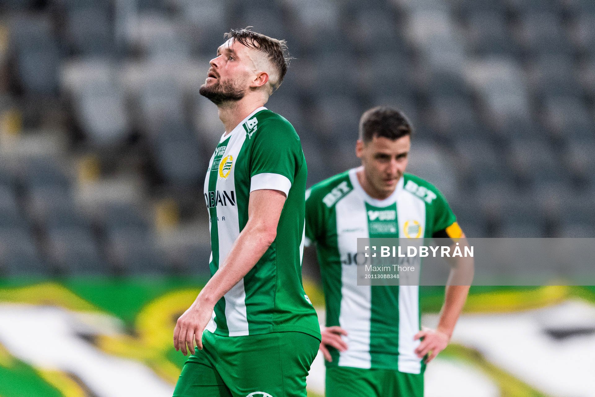 Hammarbys Mads Fenger Nielsen deppar